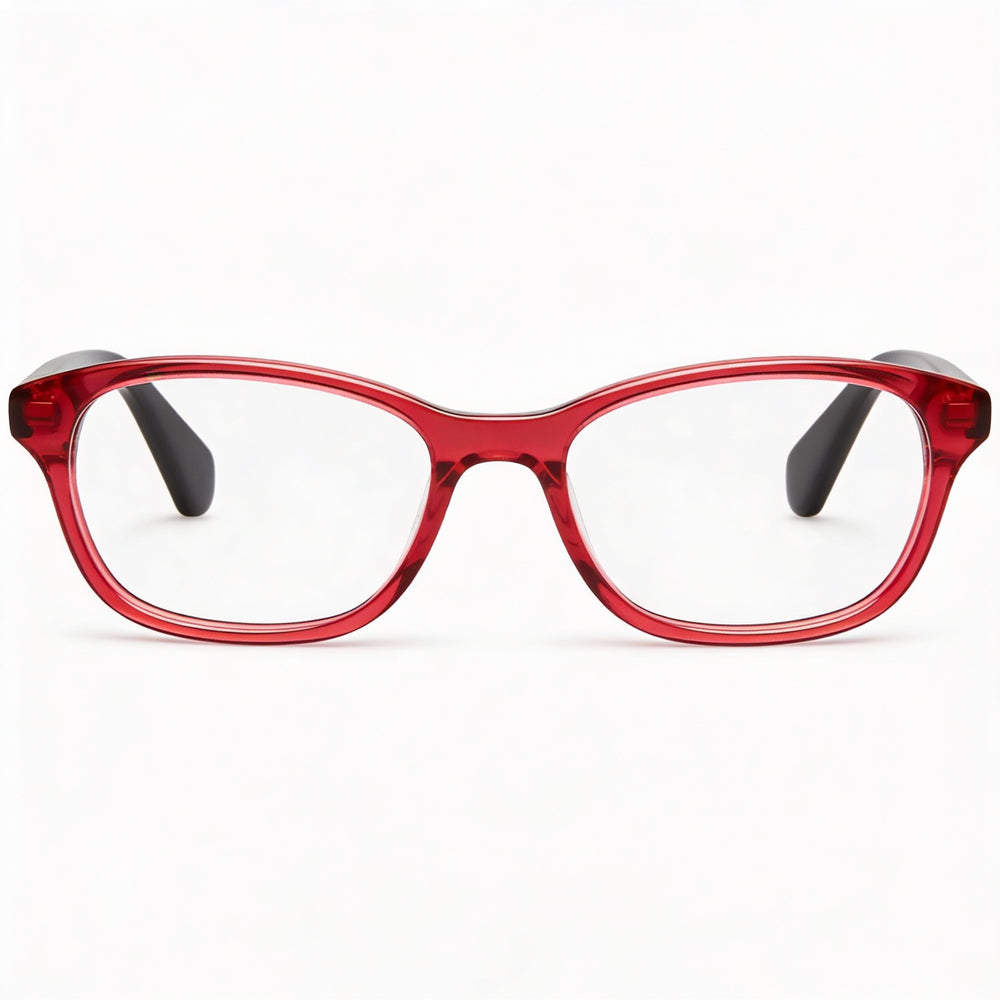 Gafas ópticas unisex de acetato EMMI de Kate Spade New York, con montura, lentes de 48 mm, puente de 15 mm y patillas de 130 mm.