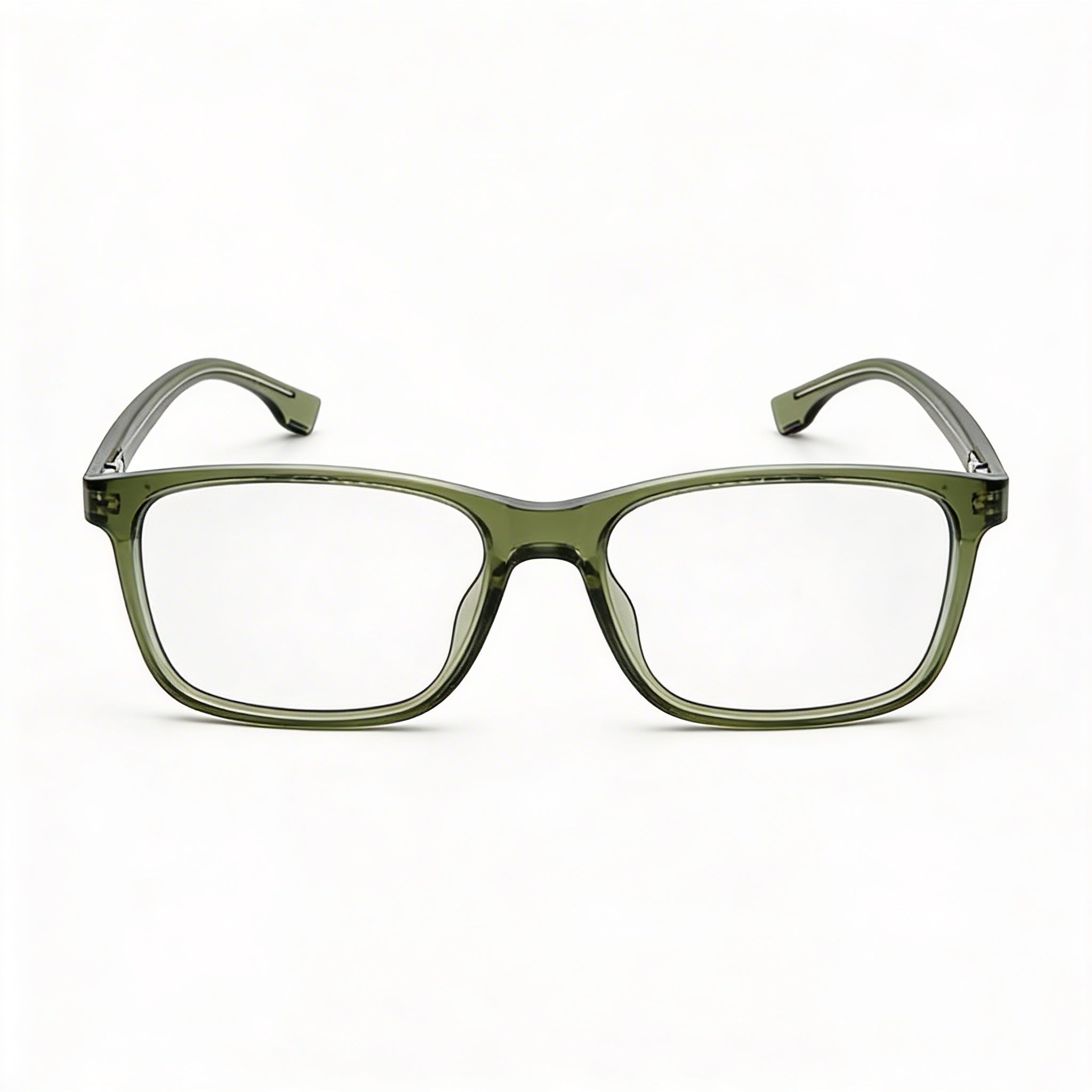 Hugo Boss 1570 Unisex Green Plastic Frame Green Polycarbonate Lenses Sunglasses 54mm Lens Width, Photo 2