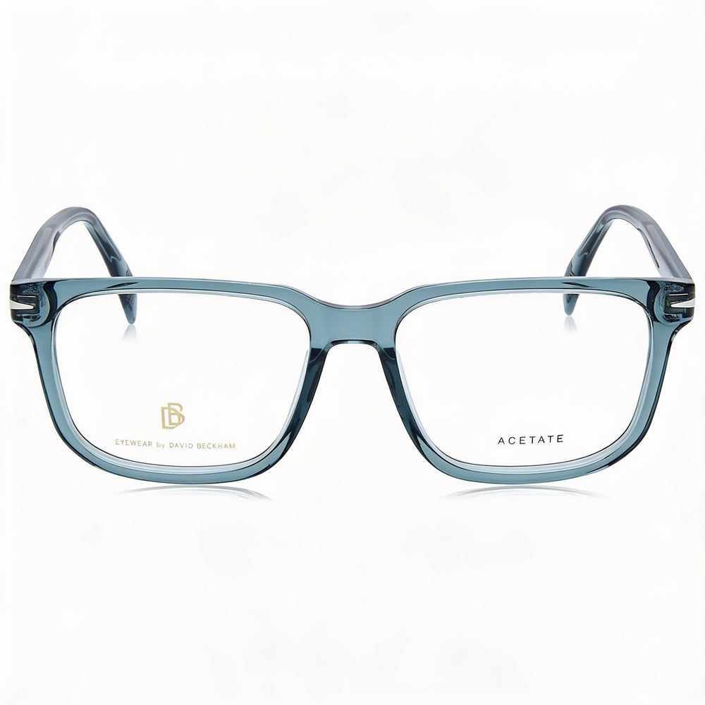 David Beckham Db 1022 Men's Blue Plastic Frame Polycarbonate Lens Sunglasses with 52mm Lens Width