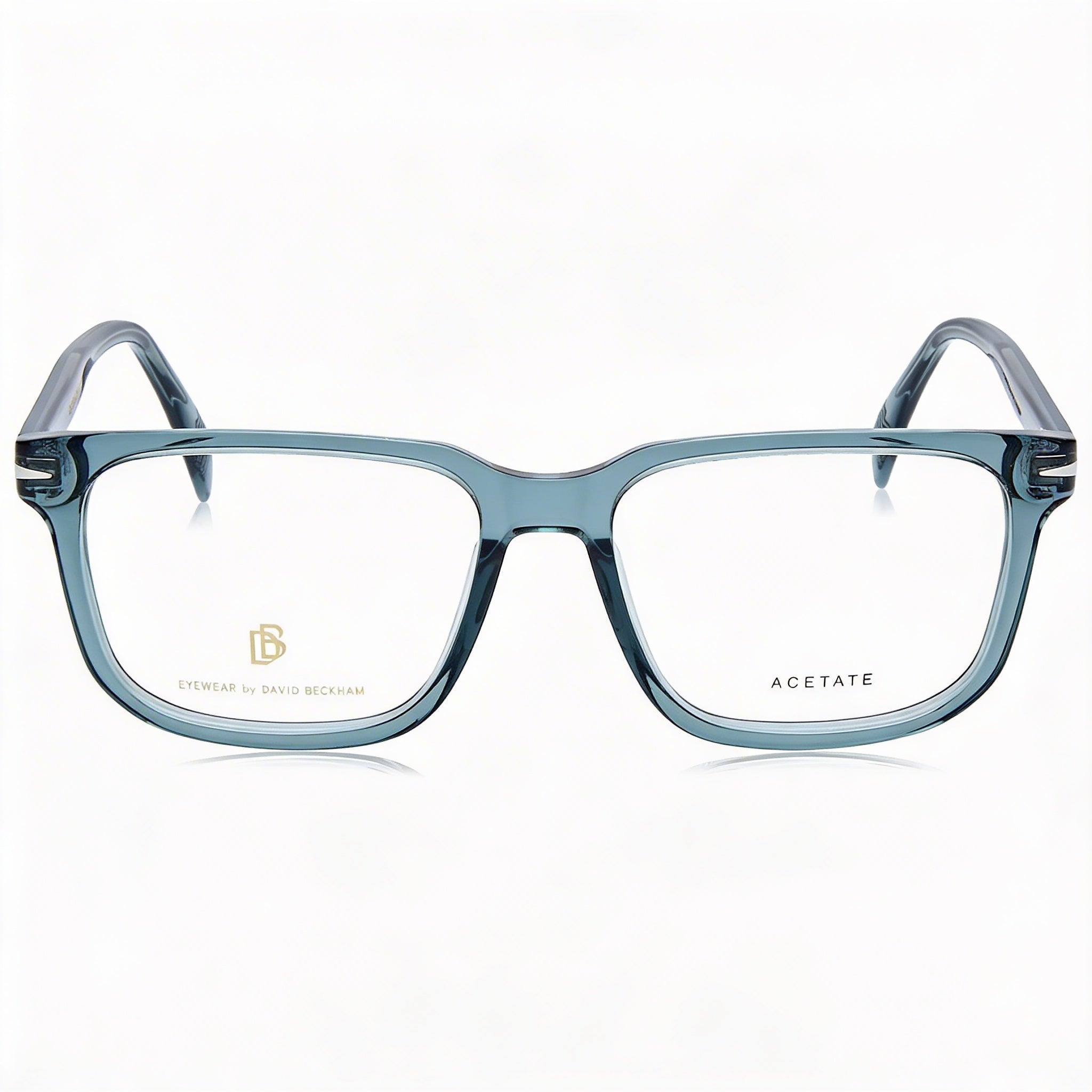 David Beckham Db 1022 Men's Blue Plastic Frame Polycarbonate Lens Sunglasses with 52mm Lens Width, Photo 2