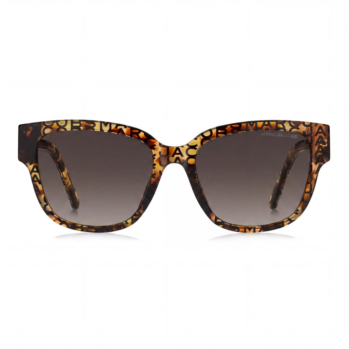 Marc Jacobs MARC 734/F/S Gafas de sol casuales de acetato para mujer, montura Habana con diseño, lentes marrones degradadas 54mm, Photo 2