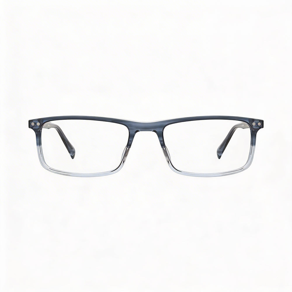 Gafas de sol Levi's LV 5020 para hombre, de polimetilmetacrilato bicolor, transparentes, de 55 mm, sin polarizar