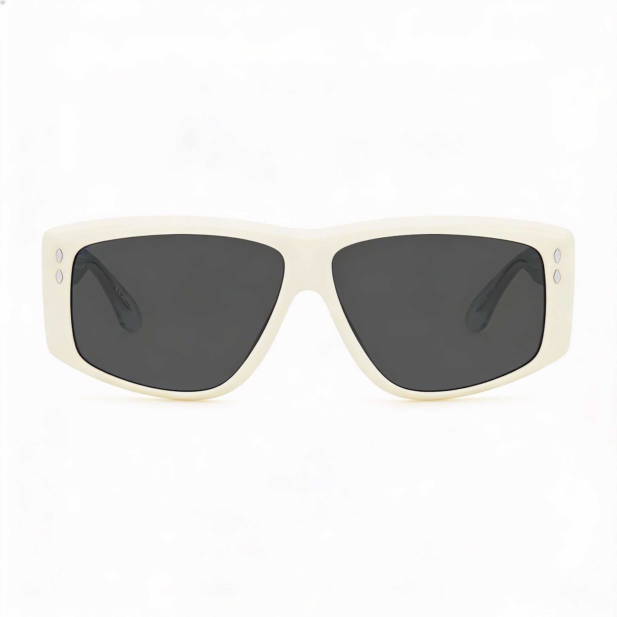Isabel Marant Modern Women's Ivory Acetate UV Protected Non-Polarized Sunglasses 61mm, Photo 2