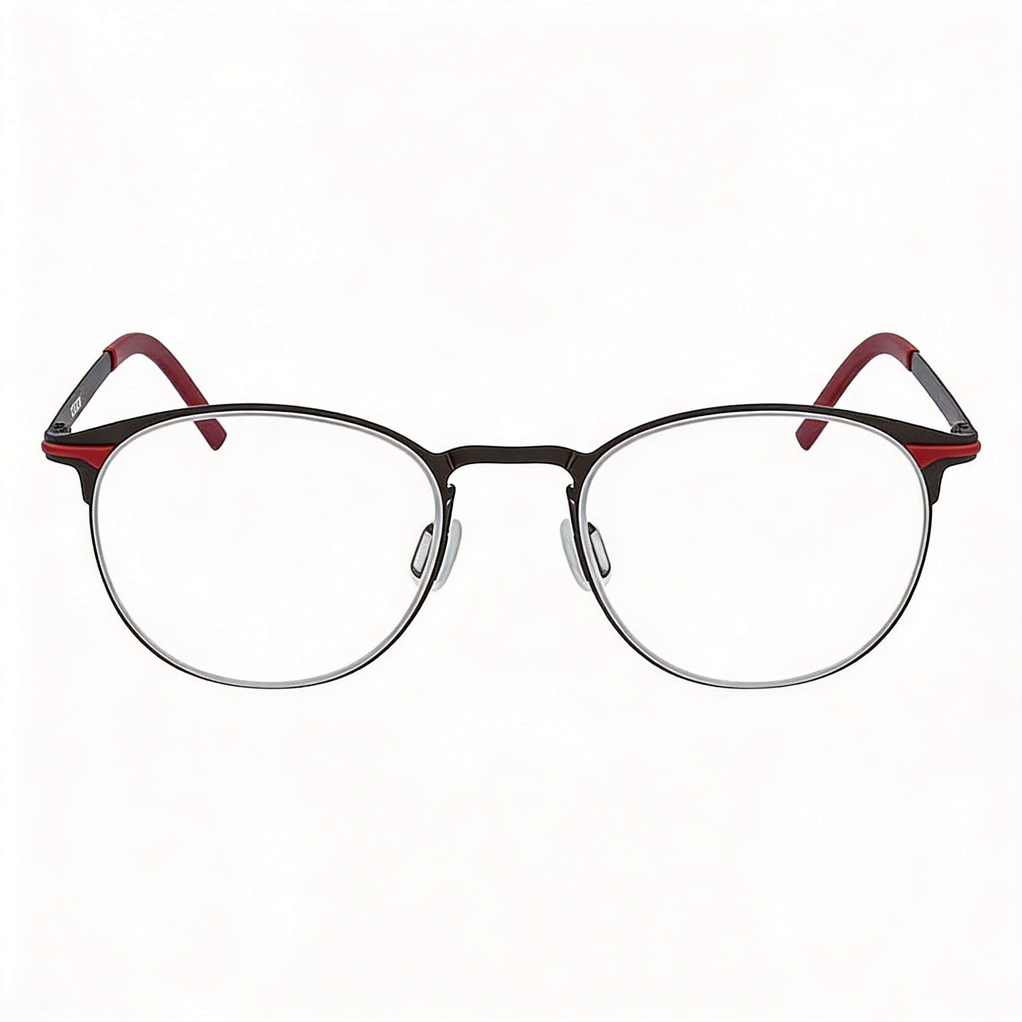 Flexon B2000 Unisex Eyeglasses, Metal Frame in Graphite Black Finish, 50mm Lens Width, Photo 2