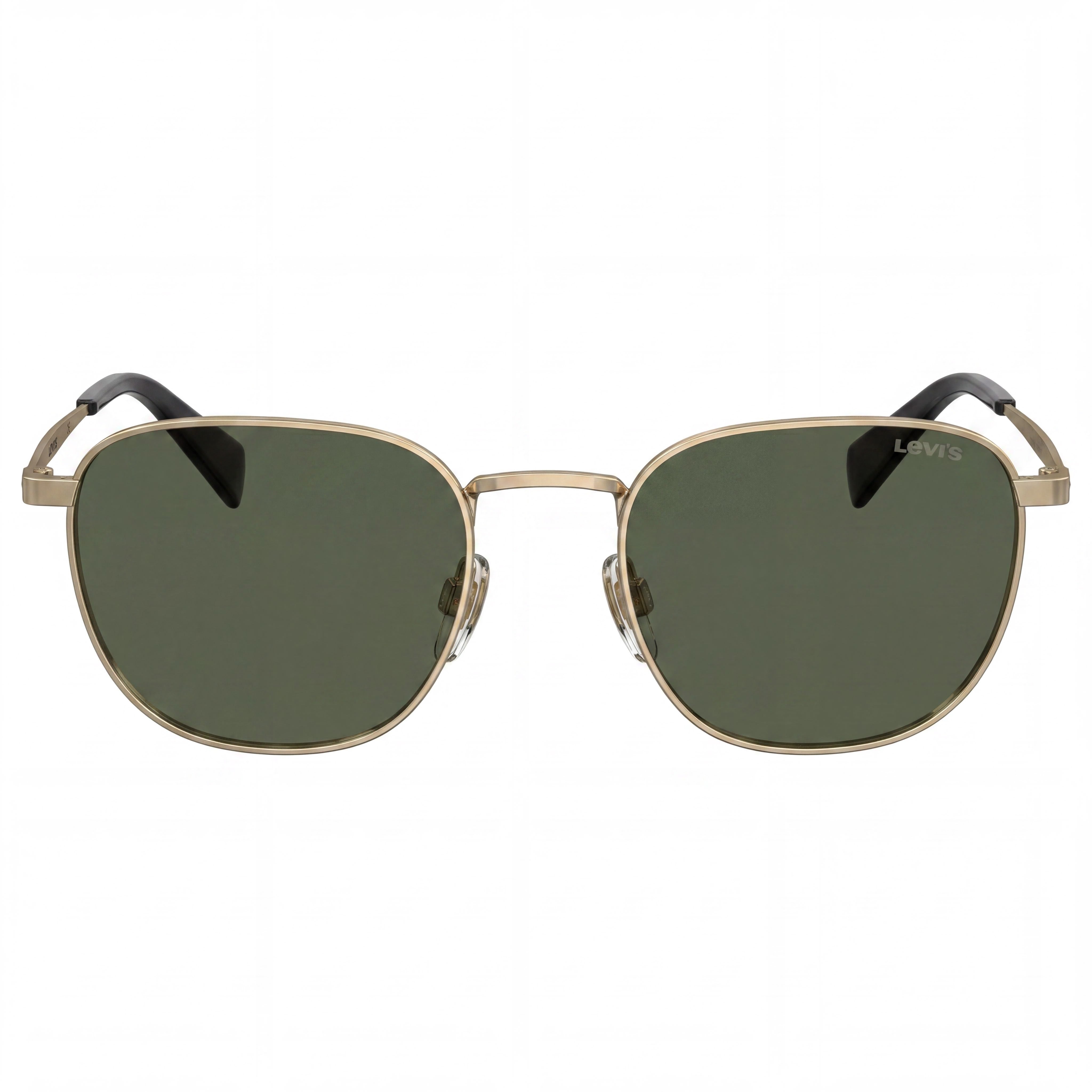 Levi's Modern Women's Gold Stainless Steel Frame with Stainless Steel Lenses 54mm UV 400 Sunglasses, Photo 2