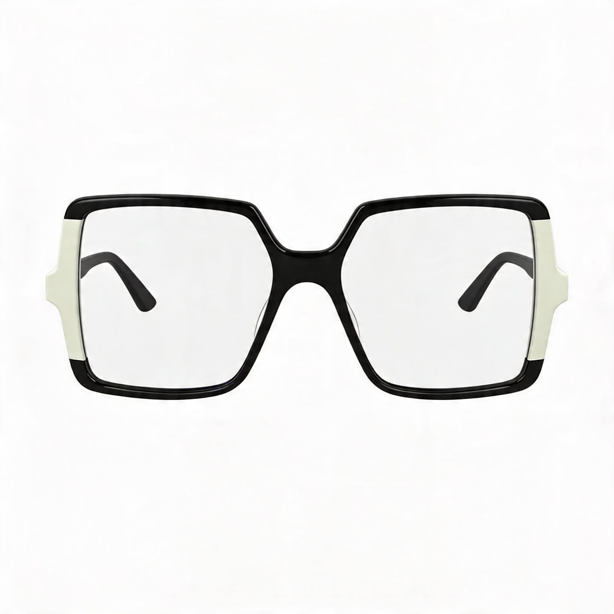 KARL LAGERFELD Kl6169 Unisex Optical Eyeglasses with Black/White Acetate Frame, Size 54-17-140mm, Photo 2