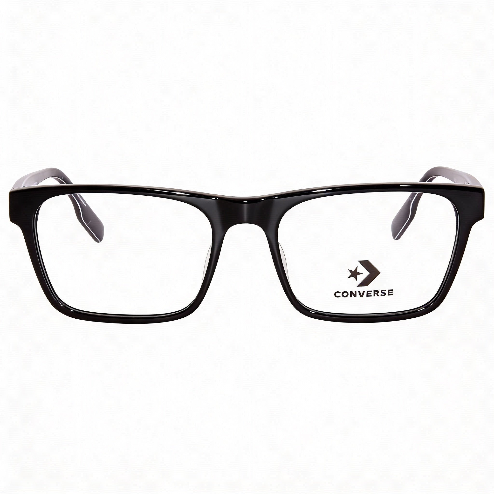 CONVERSE CASUAL Unisex Black Propionate Frame Optical Eyeglasses, 54mm Lens Width, Photo 2