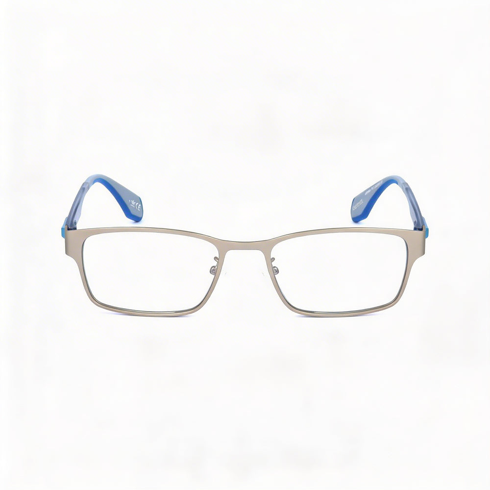 Gafas adidas Originals casuales para hombre, armazón metálico en color Paladio Mate, con micas de policarbonato, 52 mm
