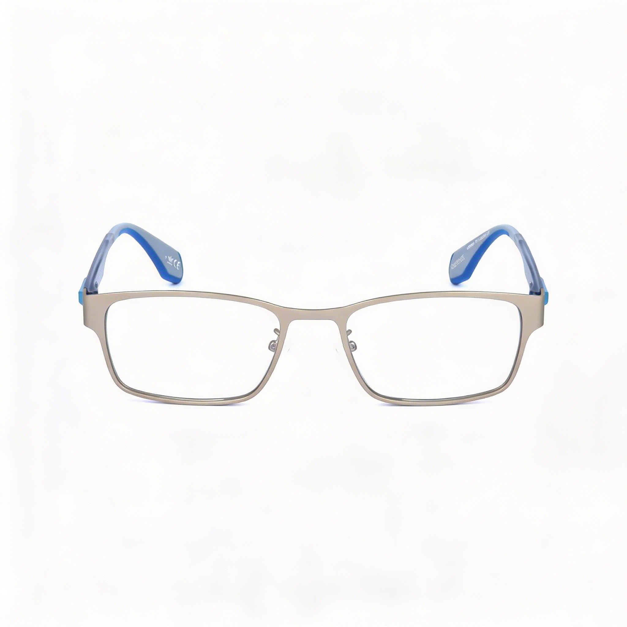 Gafas adidas Originals casuales para hombre, armazón metálico en color Paladio Mate, con micas de policarbonato, 52 mm, Photo 1