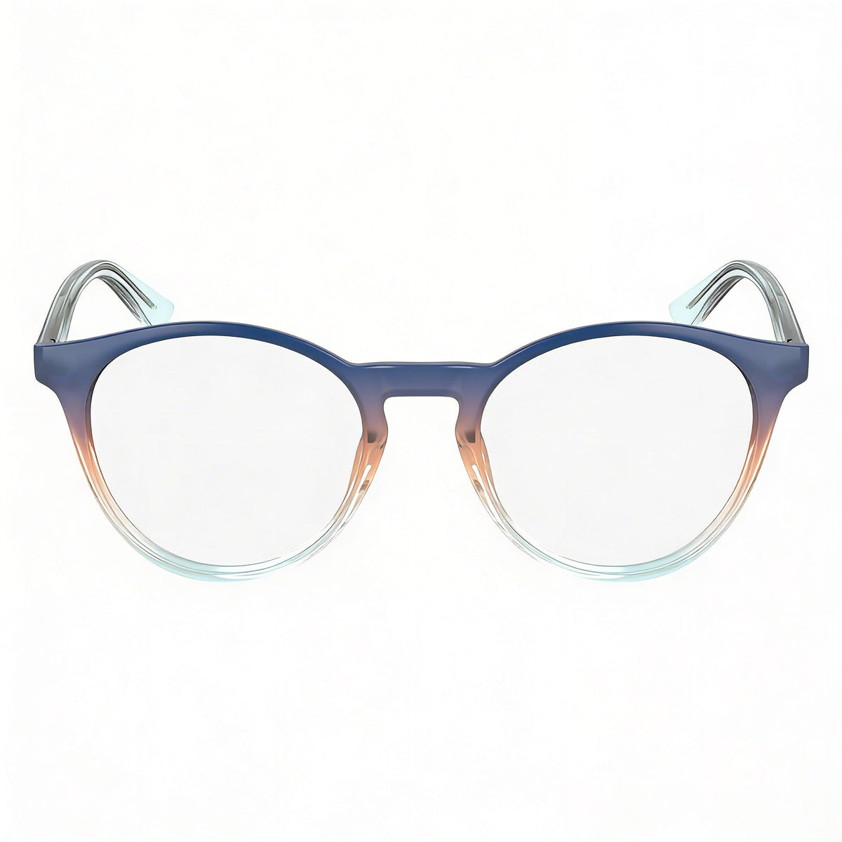 Calvin Klein Modern Women's Blue/Nude/Azure Injected Frame Eyewear 50mm Lens Width, Photo 2