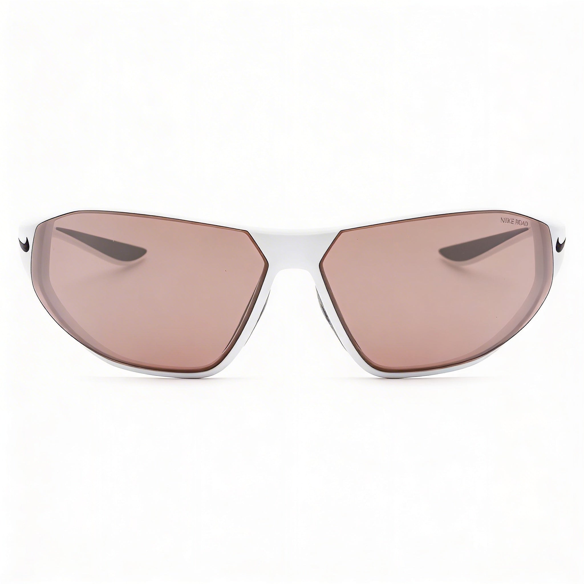 Gafas de sol Nike Aero Swift Shield para hombre, de plástico blanco, tintado de carretera, 100% protección UV, 65-12-140 mm, Photo 2