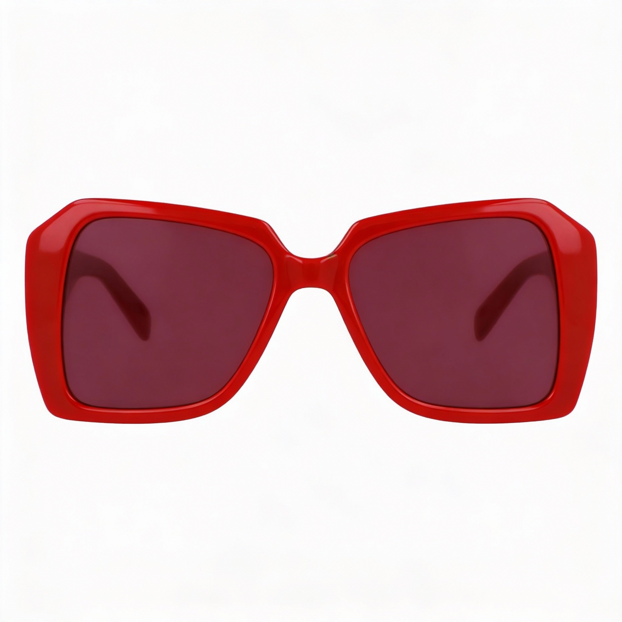 Gafas de sol Karl Lagerfeld Paris Kl6140s cuadradas bioinyectadas para mujer, gris metalizado con lentes color vino, 53 mm, protección UV, Photo 2