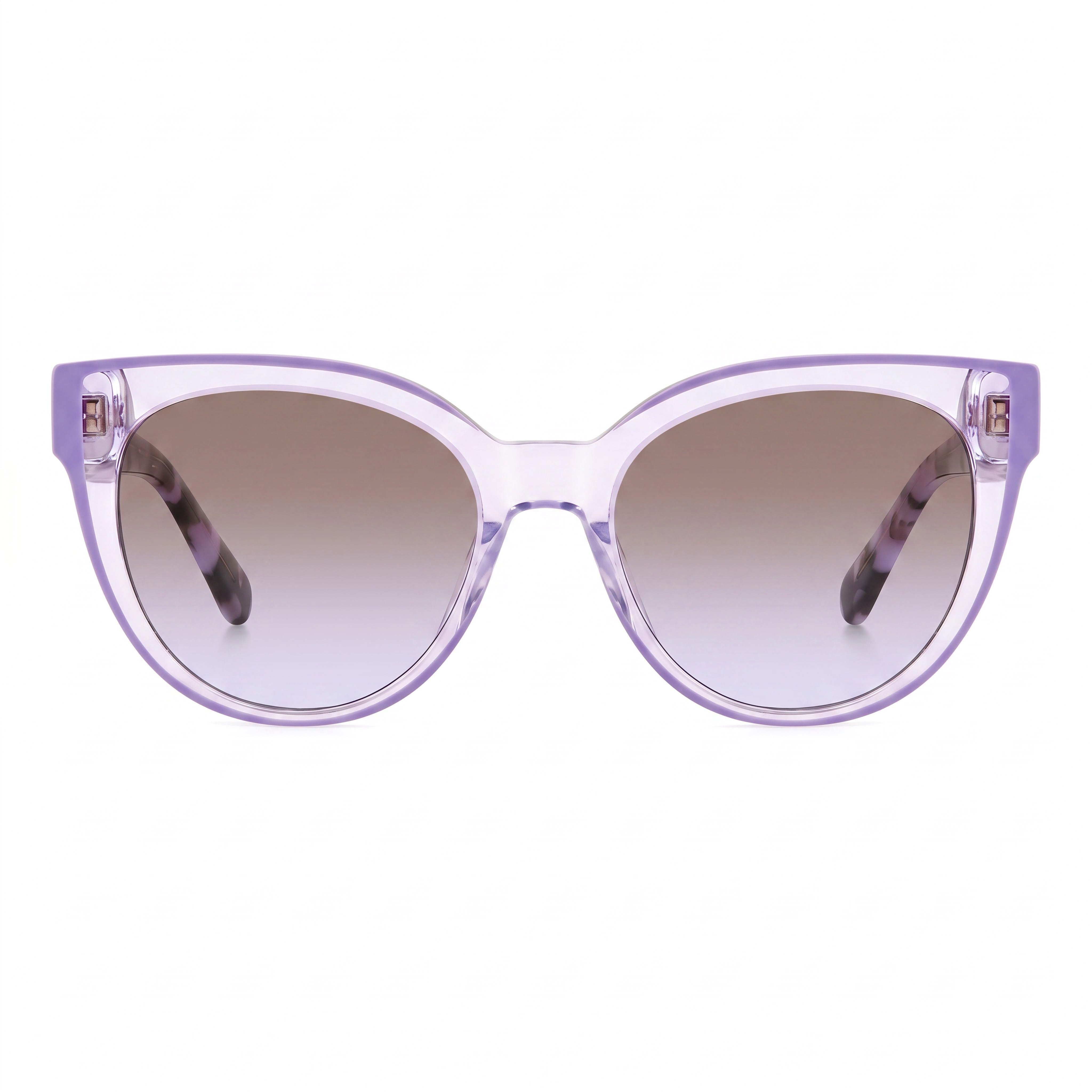 kate spade new york Javana/G/S Women's Violet Acetate Frame Non- Brown Violet Doubleshade Lens Sunglasses 53mm, Photo 2