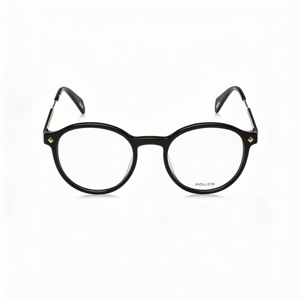 Gafas Police VPLG27 modernas para hombre, de acetato y metal, no polarizadas, de 49 mm