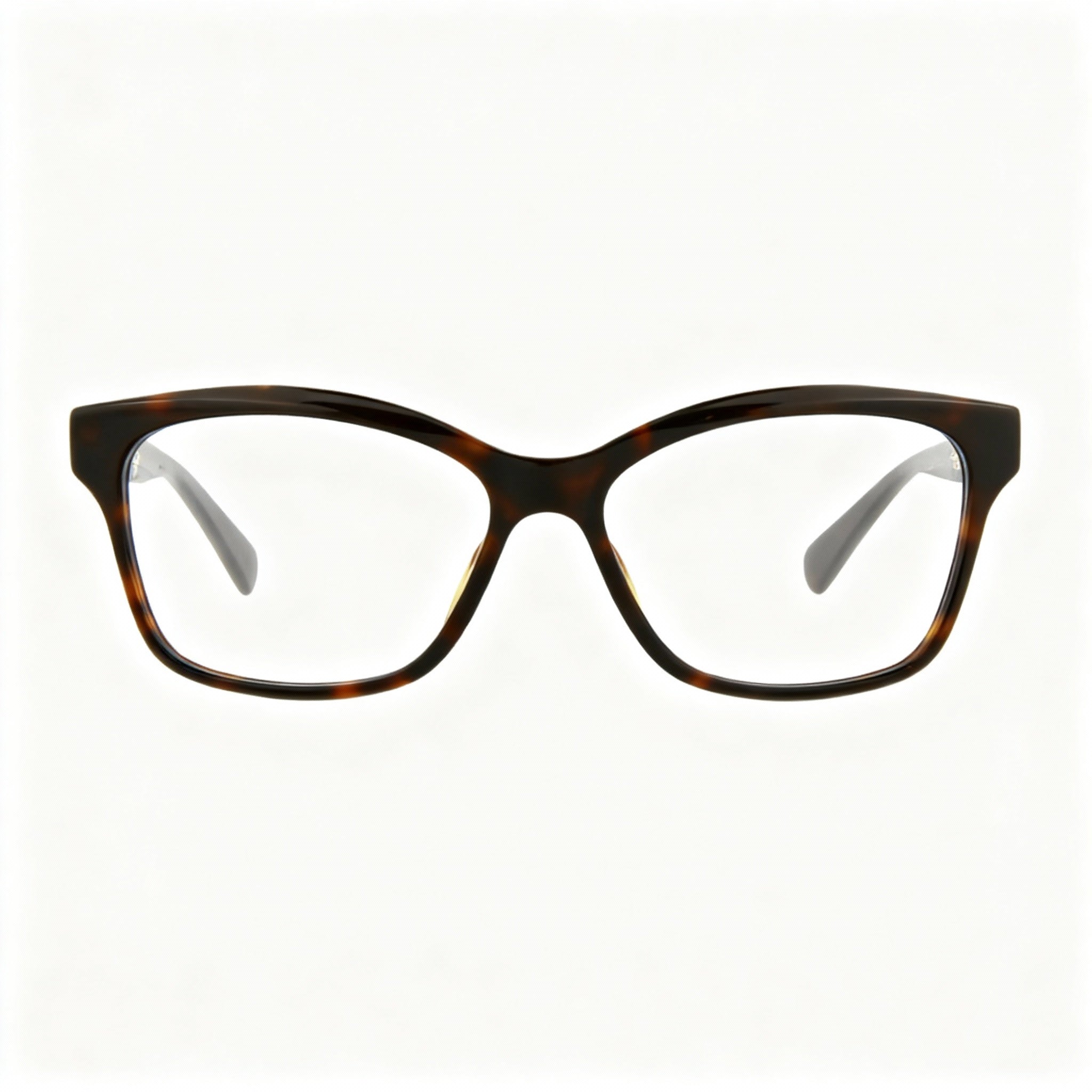 Gucci Square/Rectangle Women's Plastic Optical Frame in Havana Transparent, Size 53-15-140, Photo 2