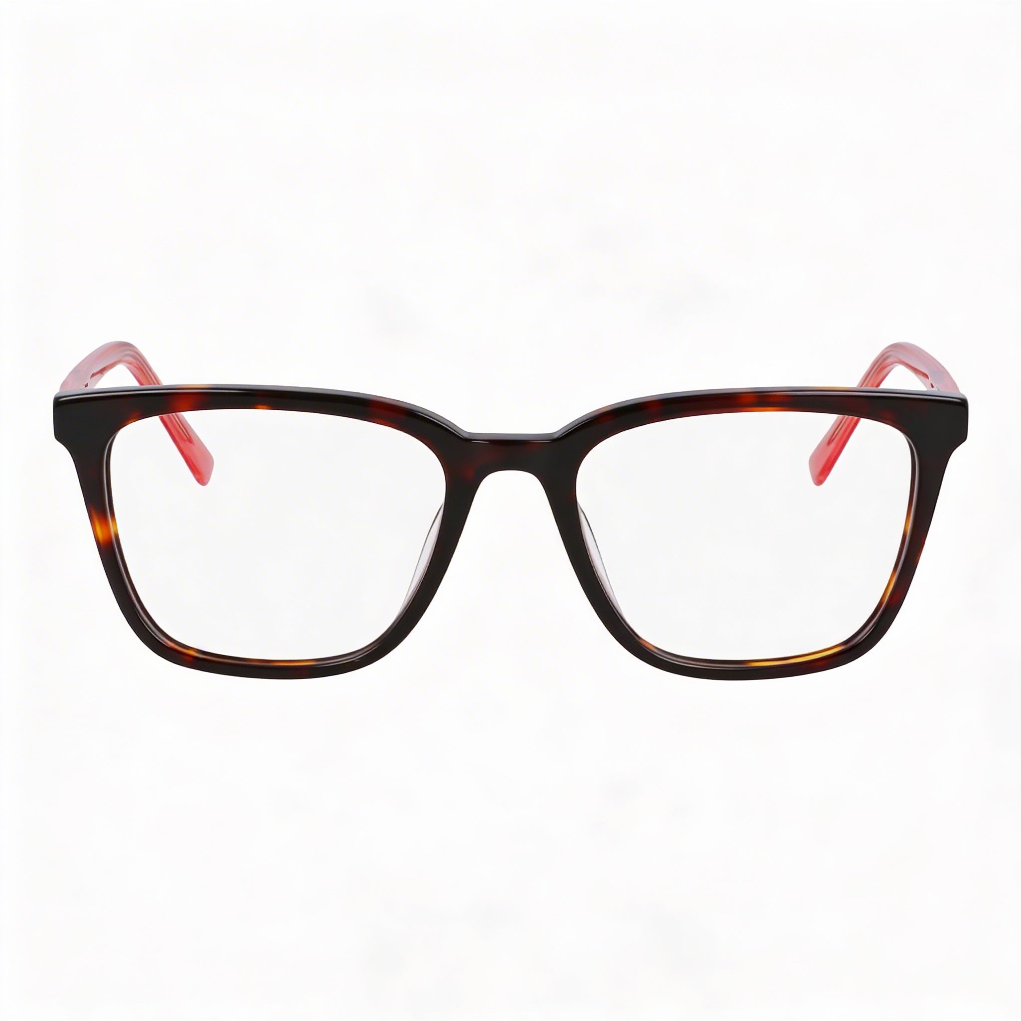 DKNY Modern DK5060 Women's Eyewear featuring Dark Tortoise Acetate Frame and Polycarbonate Lenses, Size 52mm, Photo 2