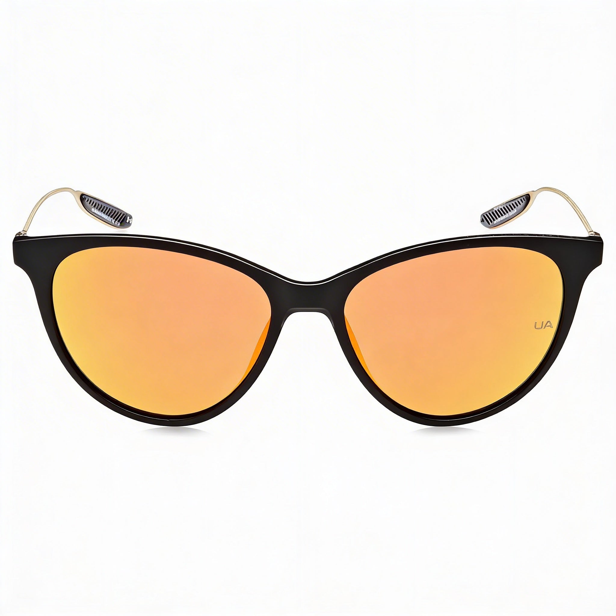 Gafas de sol Under Armour Classic para mujer con protección UV, montura negra de poliamida INJ-GRIL y lentes multicapa rojas de 54 mm., Photo 2