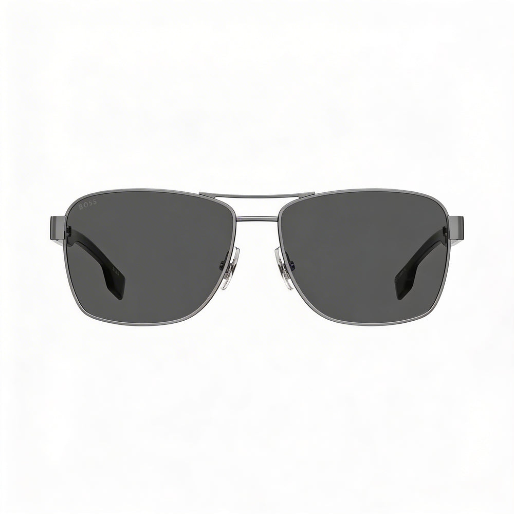 Hugo Boss BOSS 1240/S Men's Classic Dark Ruthenium Alloy Steel Frame UV Protection Sunglasses 60mm