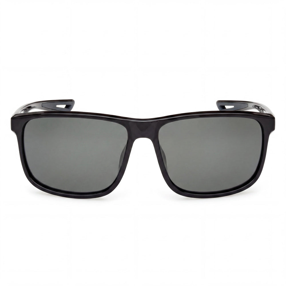 Harley-Davidson Hd0959x Men's Shiny Black Plastic Frame with Smoke Polarized UV Protection Lenses 60mm