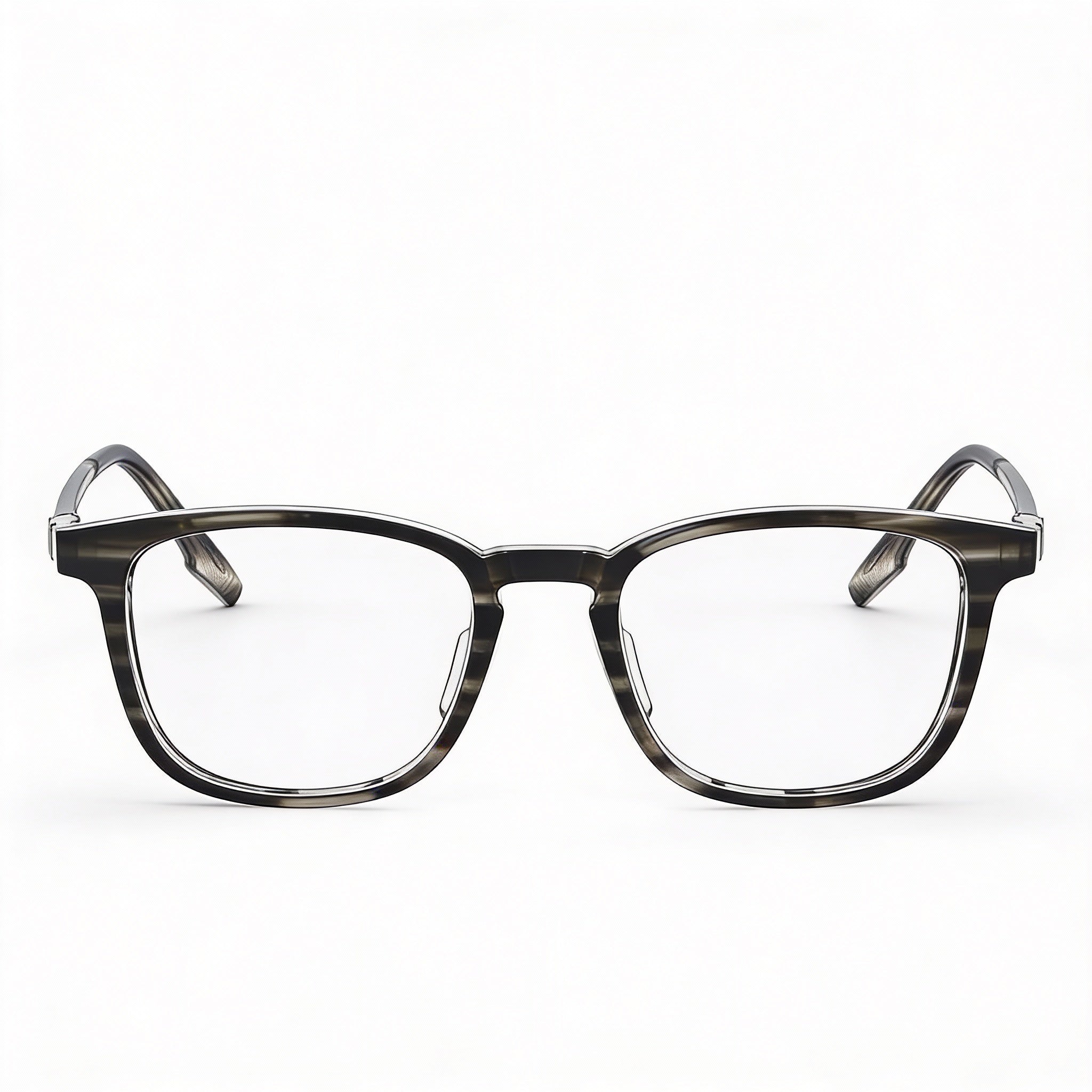 Gafas ELASTA E 8002 para hombre con montura de plástico gris, ancho de lente de 50 mm, puente de 19 mm y longitud de patilla de 145 mm., Photo 2