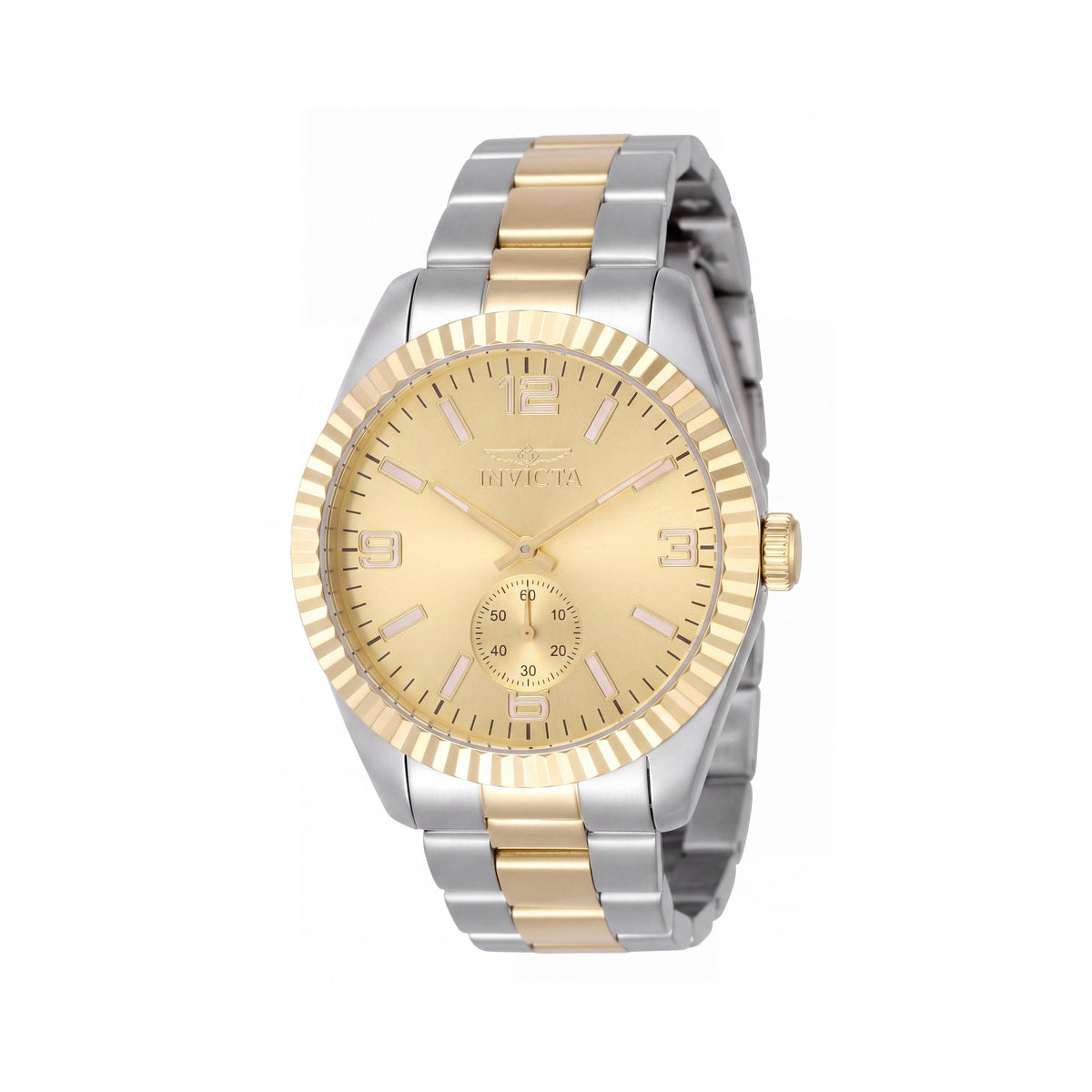 Reloj Invicta Specialty 49388 Unisex de Cuarzo con Caja y Correa de Acero Inoxidable, Esfera Dorada, 43mm, Photo 1