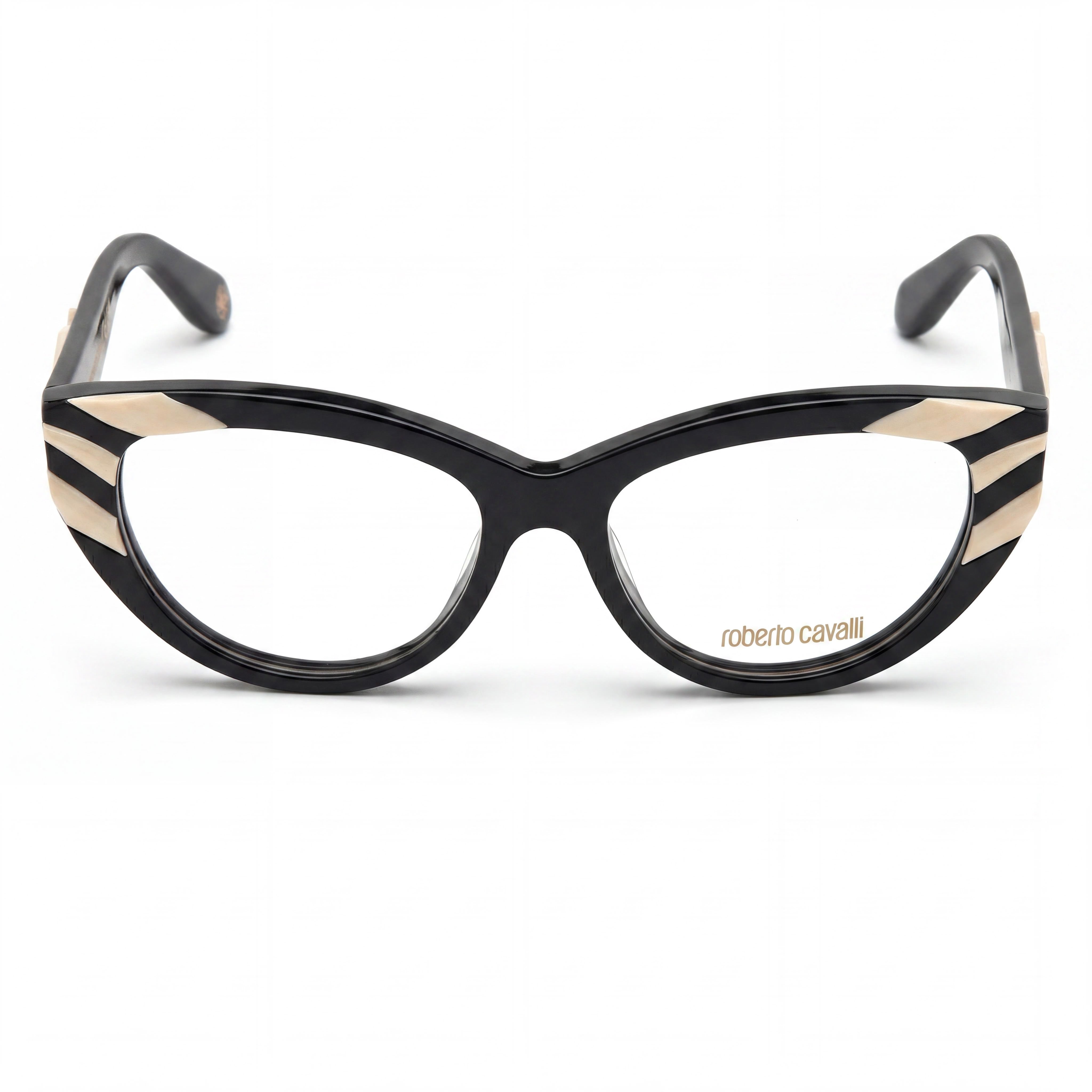 ROBERTO CAVALLI Unisex Women's Reading Glasses Acetate Dark Havana Frame White Lenses 50-18-135mm, Photo 2