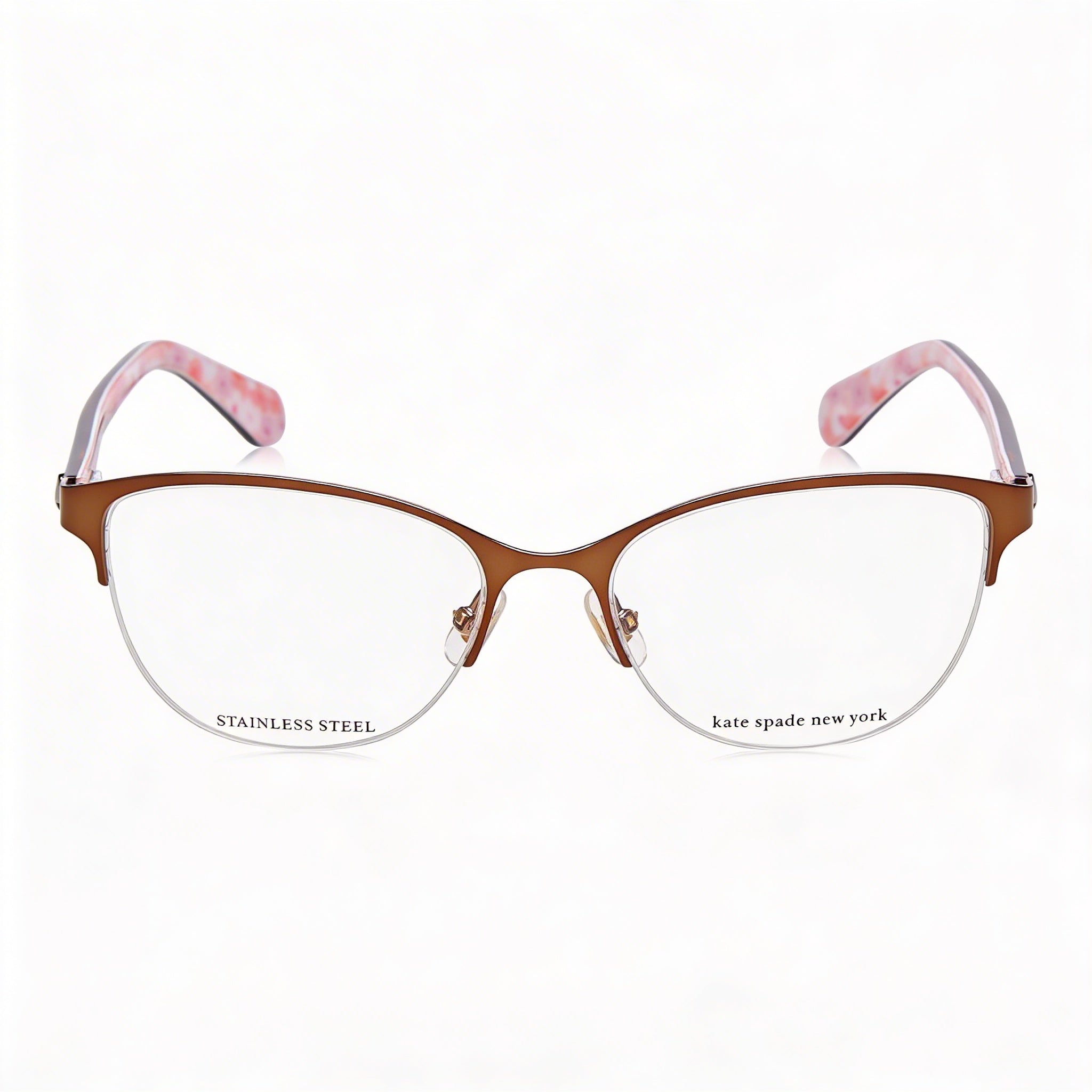 Kate Spade New York Adalina Women's Matte Brown Metal Sunglasses 51mm, Photo 2