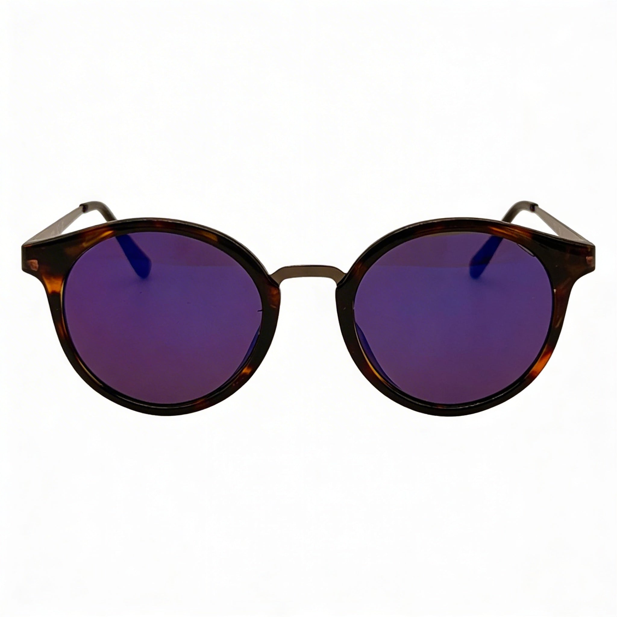 Gafas de sol de mujer GUESS Gf0305 de metal con protección UV Tokyo Tortoise Blue Mirror 50 mm, Photo 2