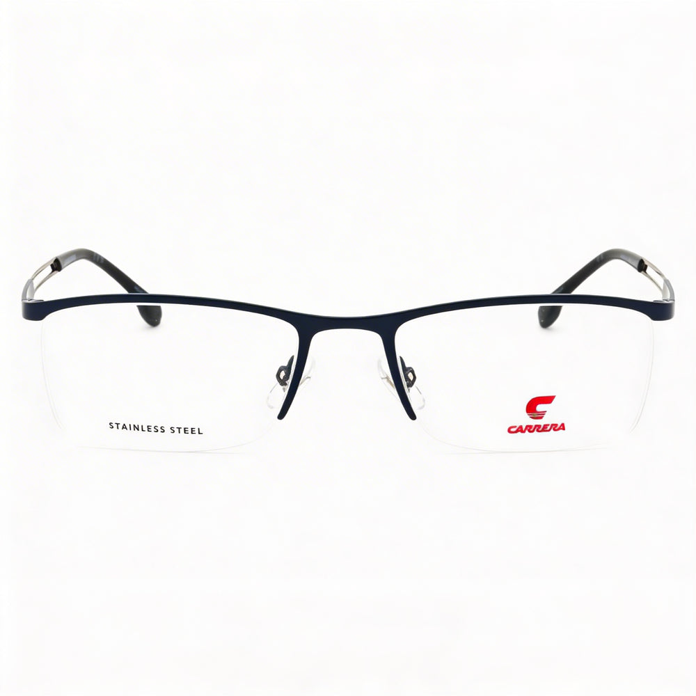 Carrera Modern Women's Matte Blue Alloy Steel Frame Sunglasses with Polycarbonate Lens, 54mm