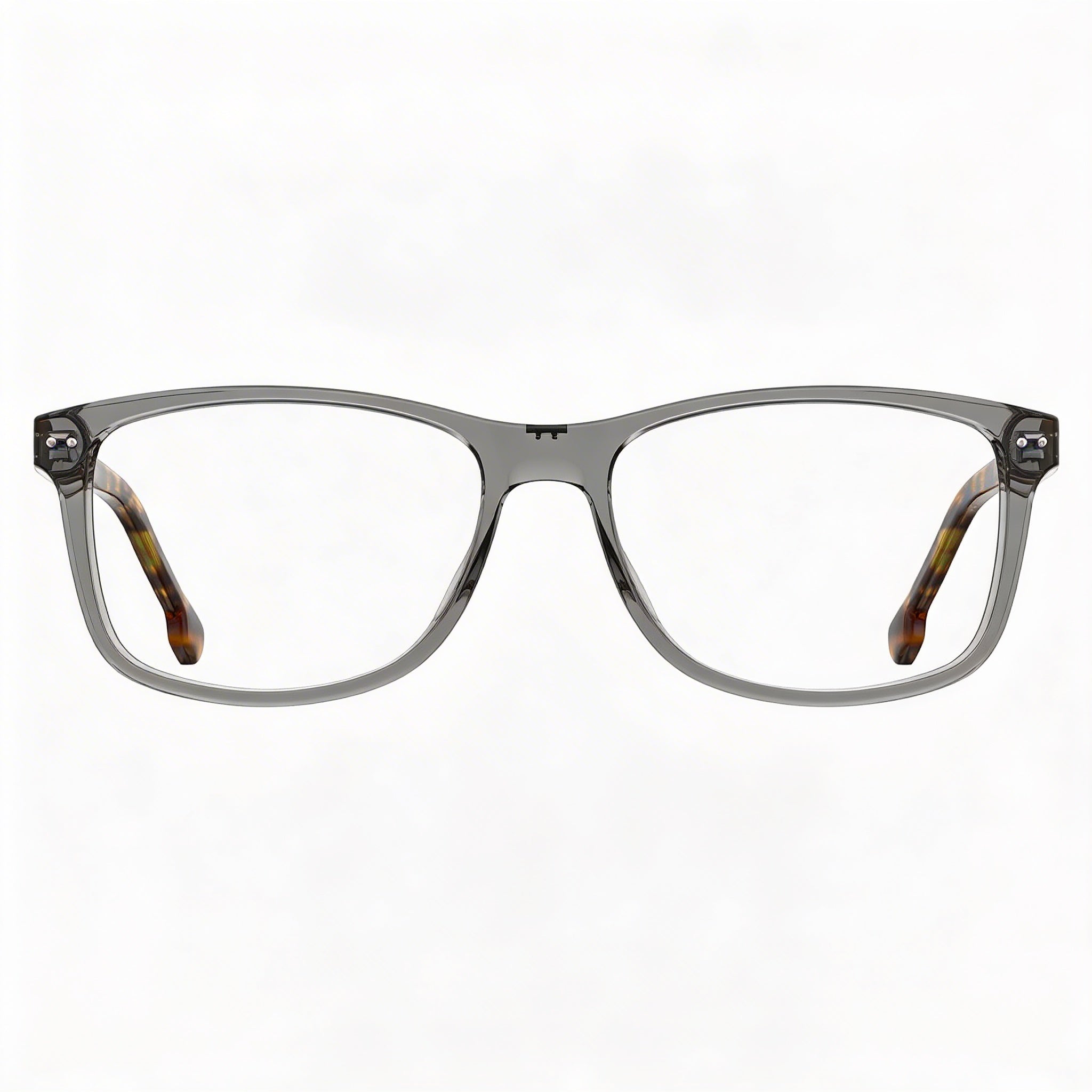 Carrera 2018t Unisex Rectangular Grey Plastic Frame with Grey Demo Plastic Lenses 51-16-135, Photo 2
