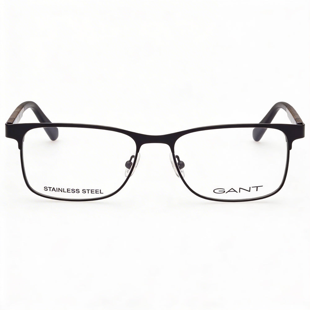 Gant GA3234 Men's Eyeglasses with Metal Frame in Matte Black Finish, Lens Width 54mm, Bridge Width 16mm, Temple Length 145mm