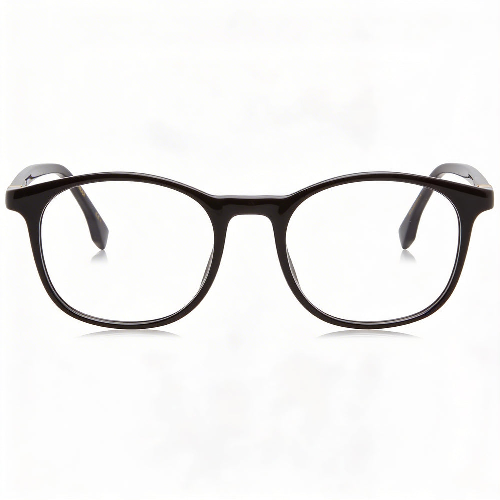 Hugo Boss 1437 Unisex Plastic Frame Polycarbonate Non-polarised Lenses Black Sunglasses 53mm