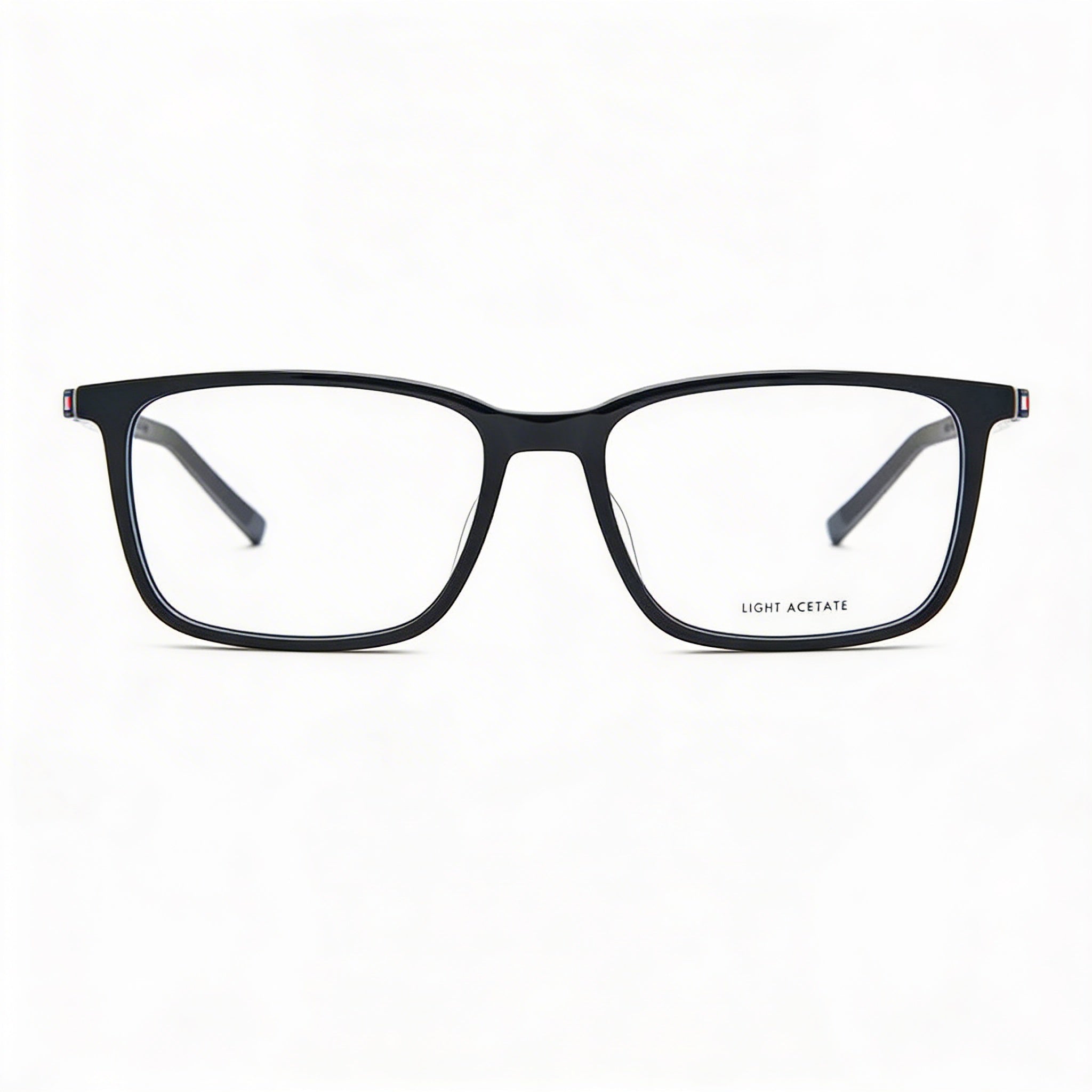 Tommy Hilfiger Th 1916 Gafas para Hombre con Montura de Magnesio Negro 55-17-145, Photo 1
