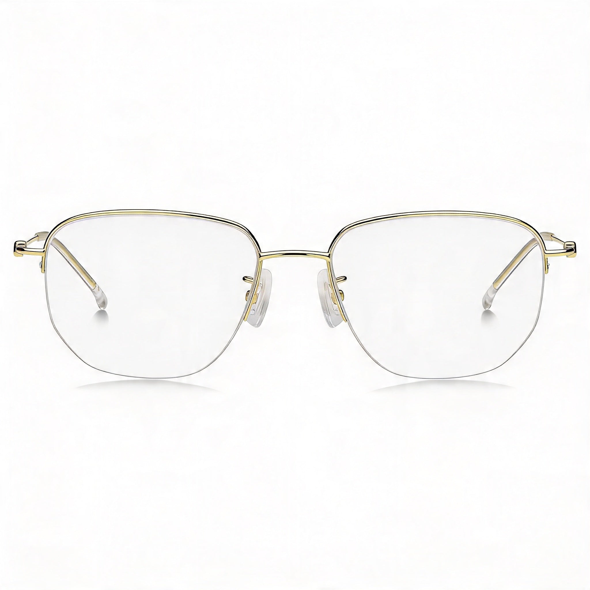 Hugo Boss Casual Unisex Gold Alloy Steel Non-Polarized Polycarbonate Lens Sunglasses 54mm Lens Width, 18mm Bridge, Photo 2