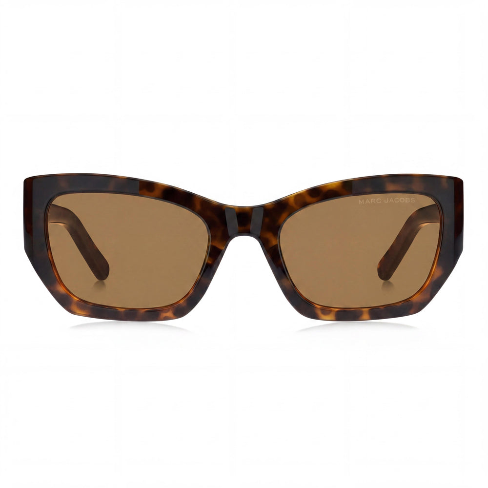 Marc Jacobs Casual Women's Havana Brown Frame Havana Lens 100% UV Protection Sunglasses 53mm