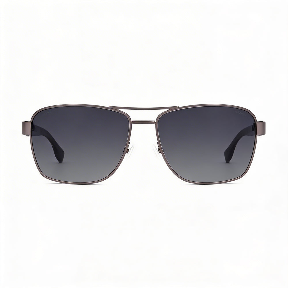 Hugo Boss R8060wj Men's Dark Grey Black Plastic Frame UV Protection Sunglasses 60mm