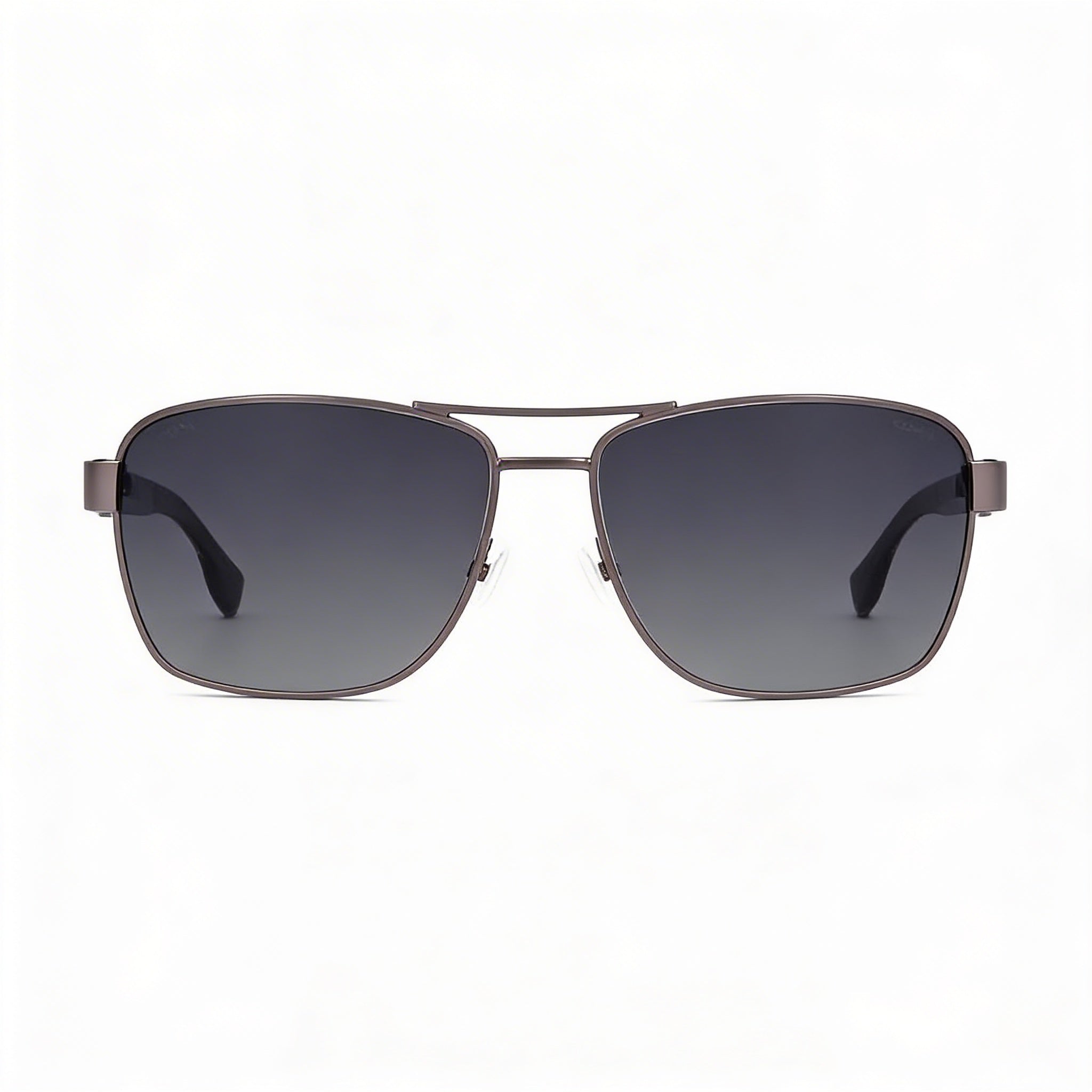 Hugo Boss R8060wj Men's Dark Grey Black Plastic Frame UV Protection Sunglasses 60mm, Photo 1