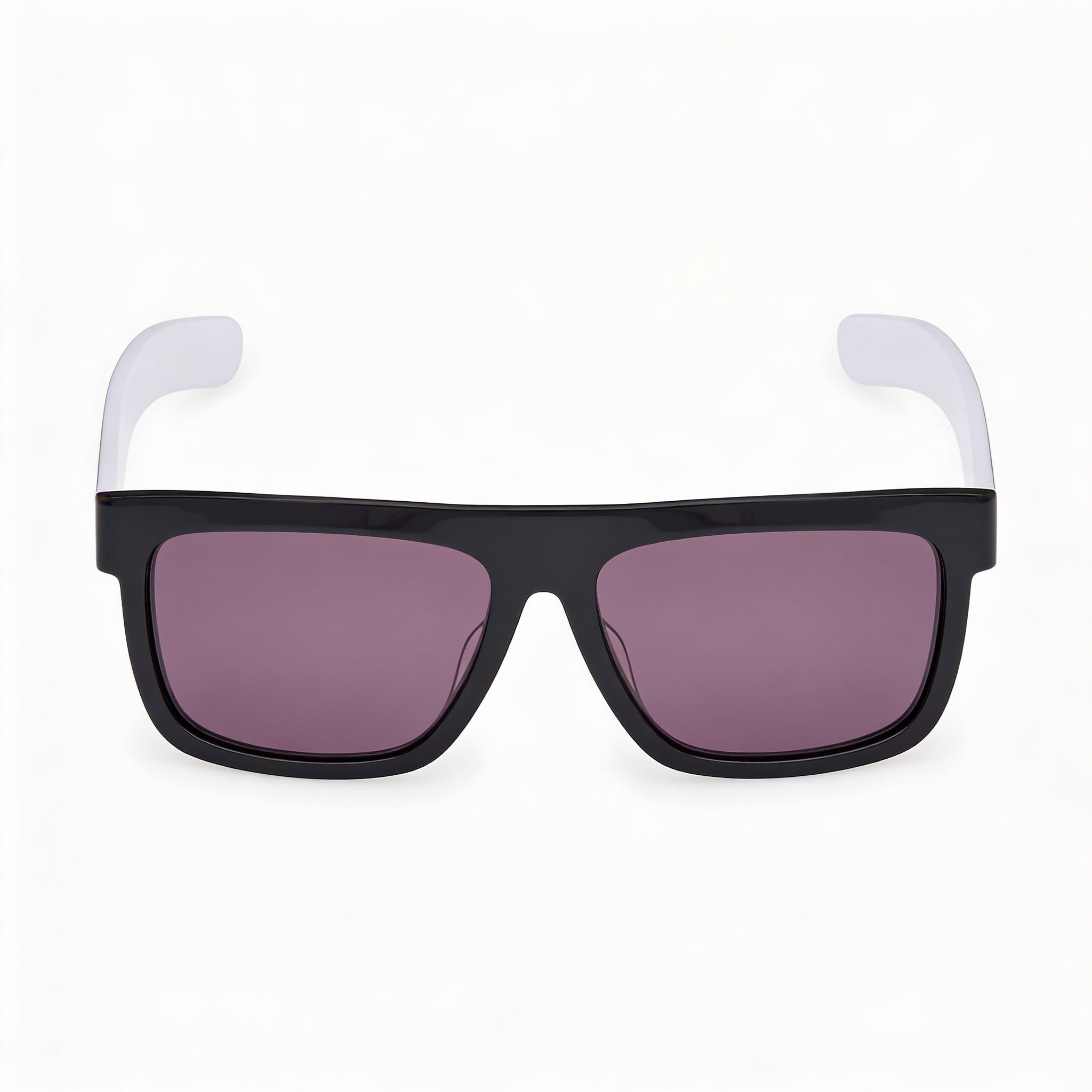 Gafas de sol unisex rectangulares de plástico Adidas Originals OR0127, montura negra brillante, lentes negras no polarizadas, 100 % protección UV, 56 mm, Photo 2