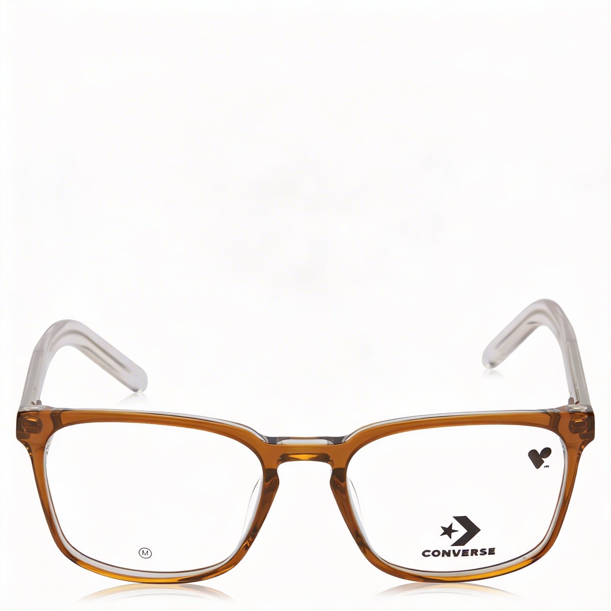Gafas de sol Converse CV5080 para mujer, con montura de acetato y lentes de policarbonato, laminados Crystal Butterscotch, 52 mm, Photo 2