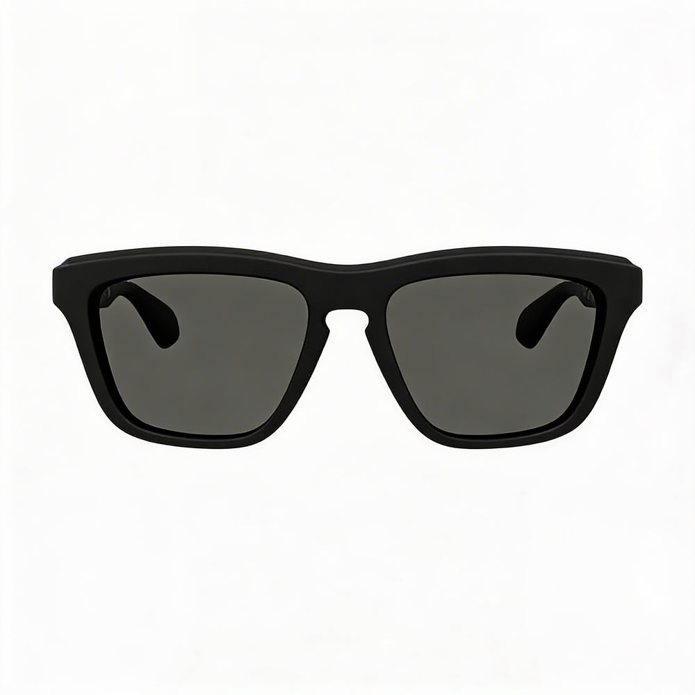 Gafas de sol casuales Gucci para hombre con montura de acetato negro y lentes de acetato gris, ancho de lente de 55 mm, puente de 18 mm, patilla de 145 mm