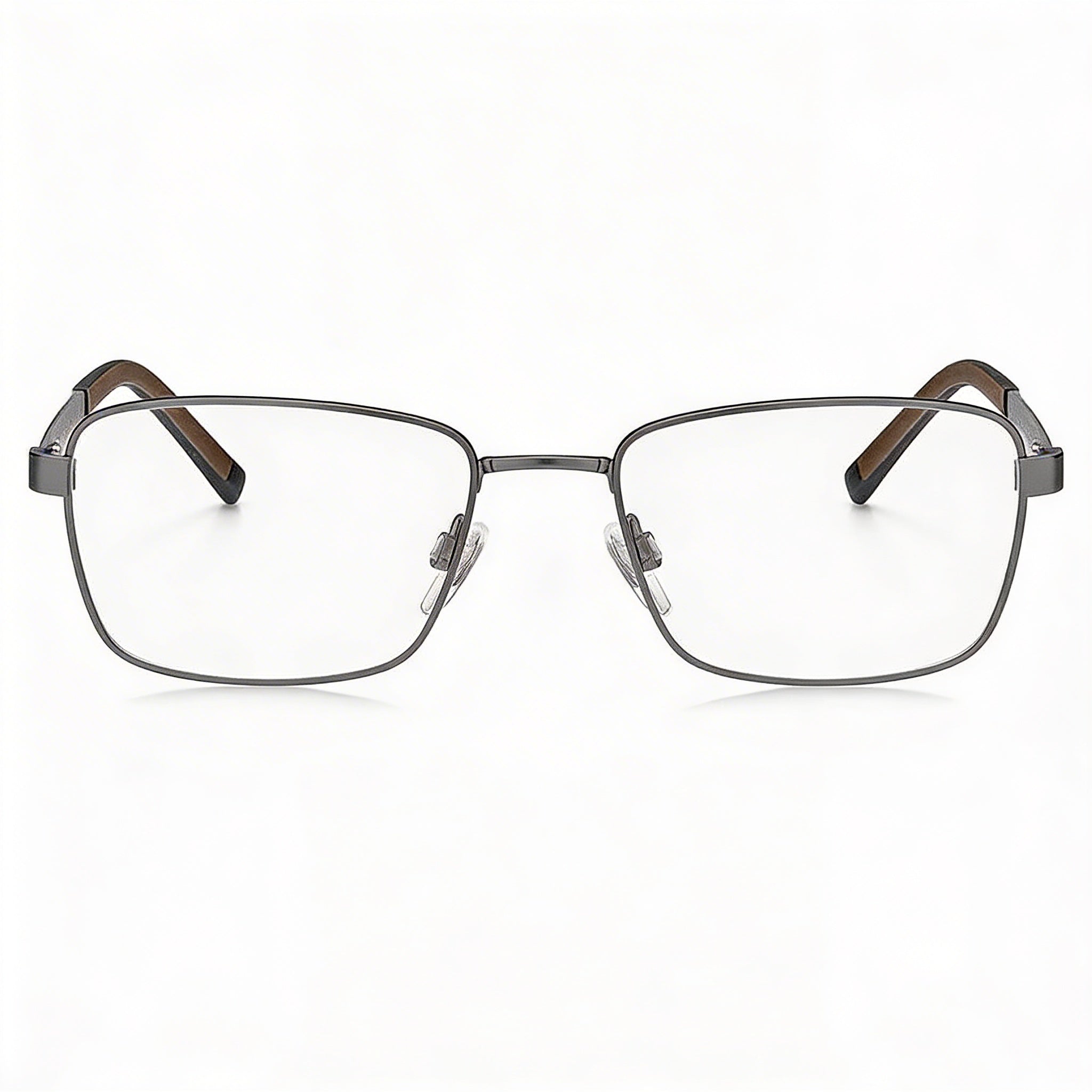 Tommy Hilfiger TH 1946 Men's Modern Alloy Steel Eyeglasses Matte Ruthenium Silver Clear Non-Polarized 55mm, Photo 2