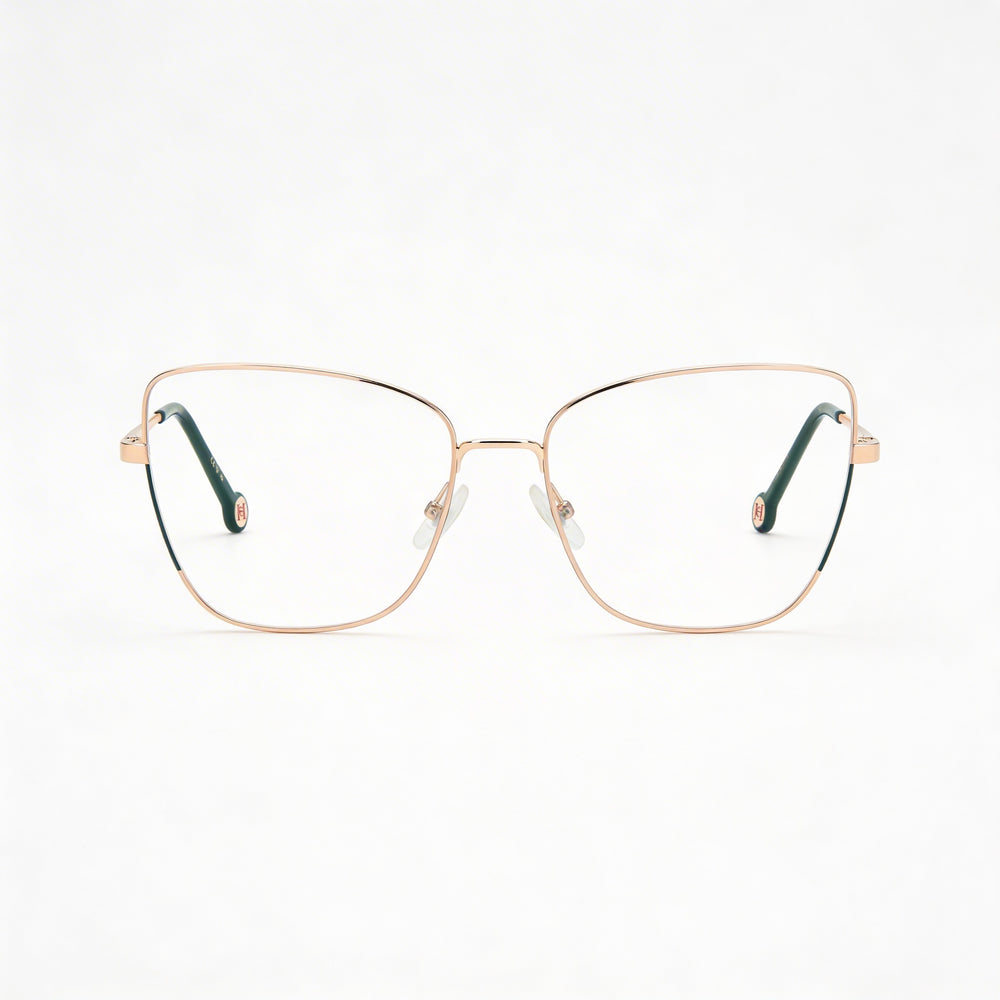 Carolina Herrera Her 0209 Women's Metal Frame Gold Green Non-Polarised Polycarbonate Sunglasses 56mm