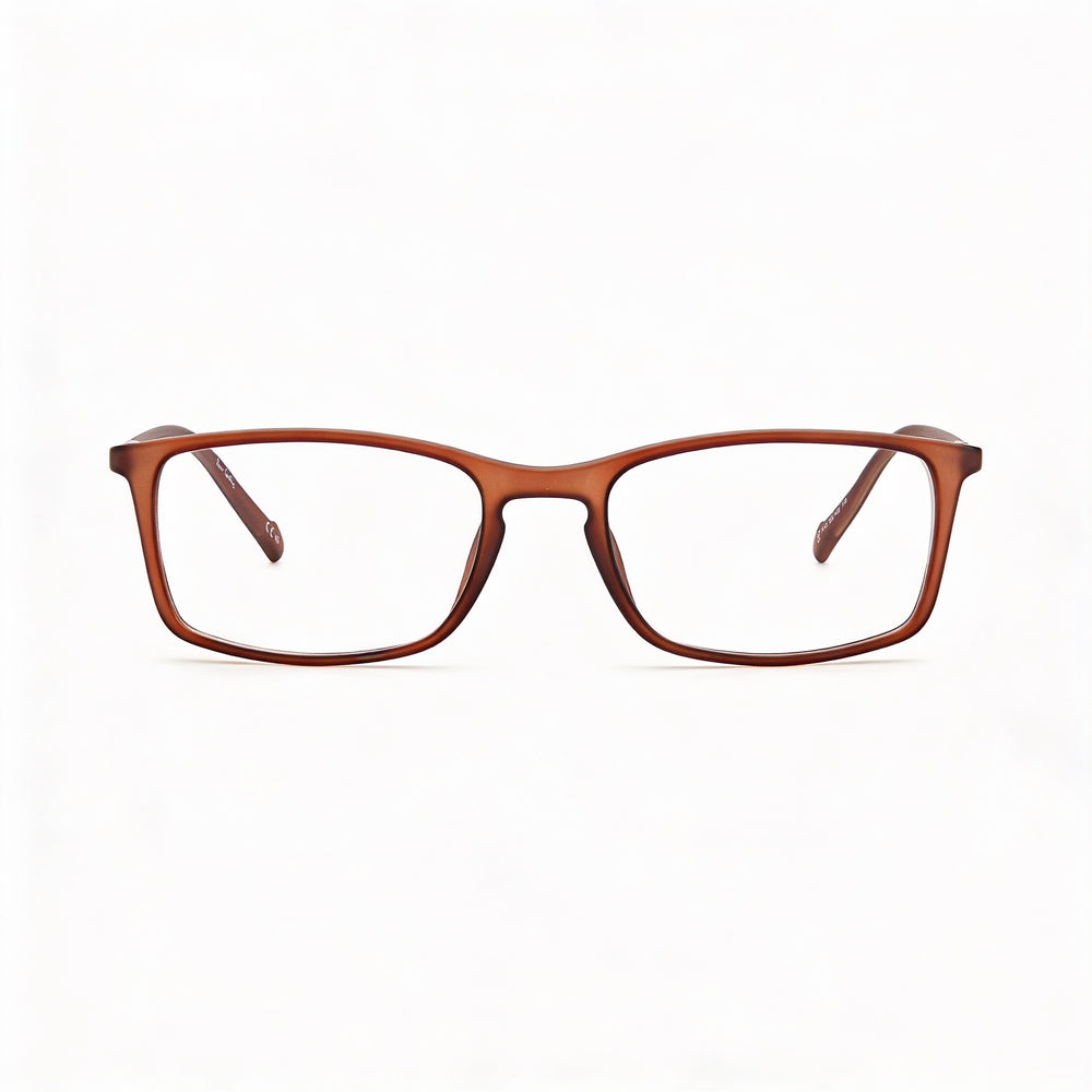 Gafas de sol unisex Pierre Cardin PC 6239 con montura de propionato marrón mate moderno y lentes de policarbonato de 55 mm