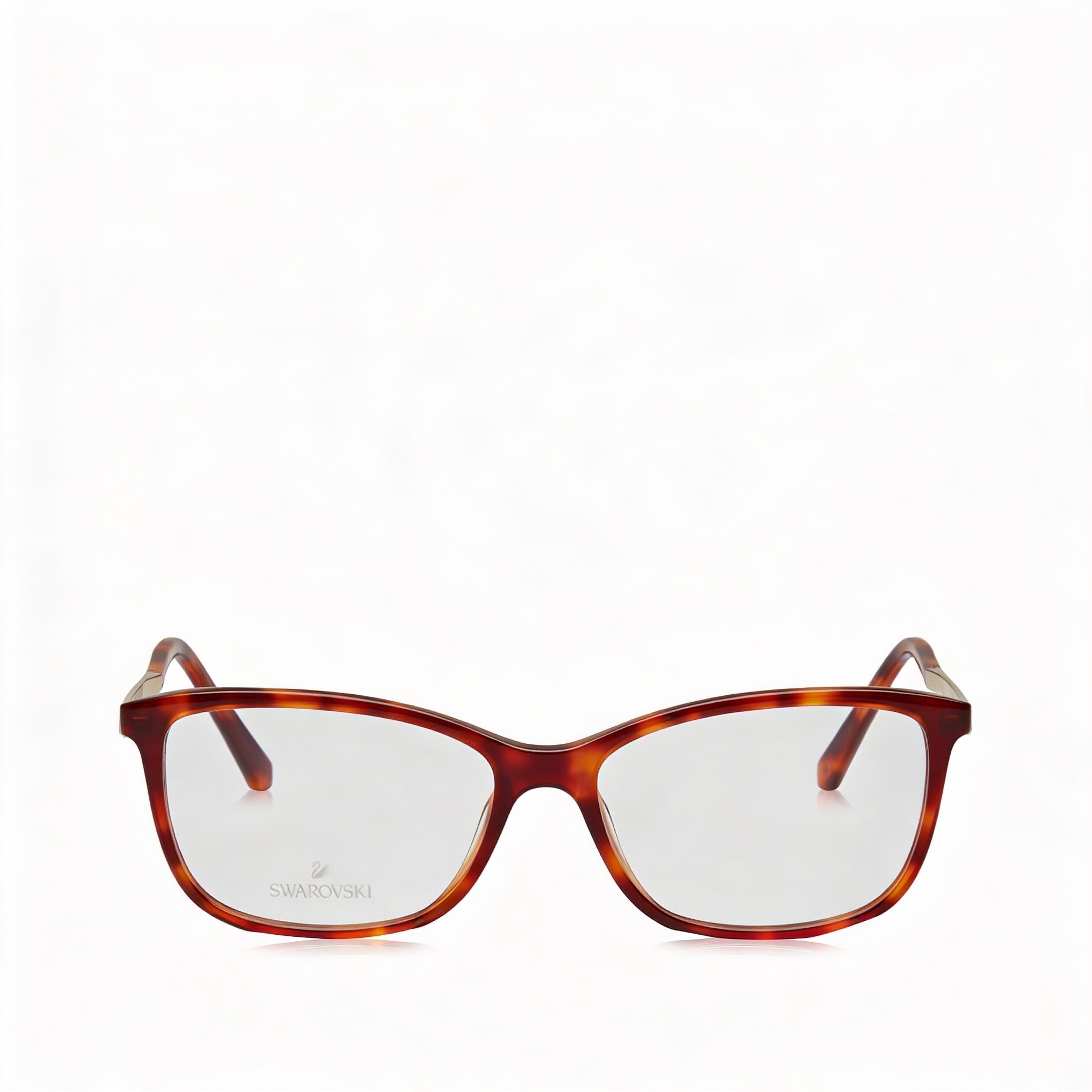 Swarovski RECTANGULAR Women's Dark Havana Plastic Optical Frame Eyeglasses for Prescription Lenses 54mm, Photo 2