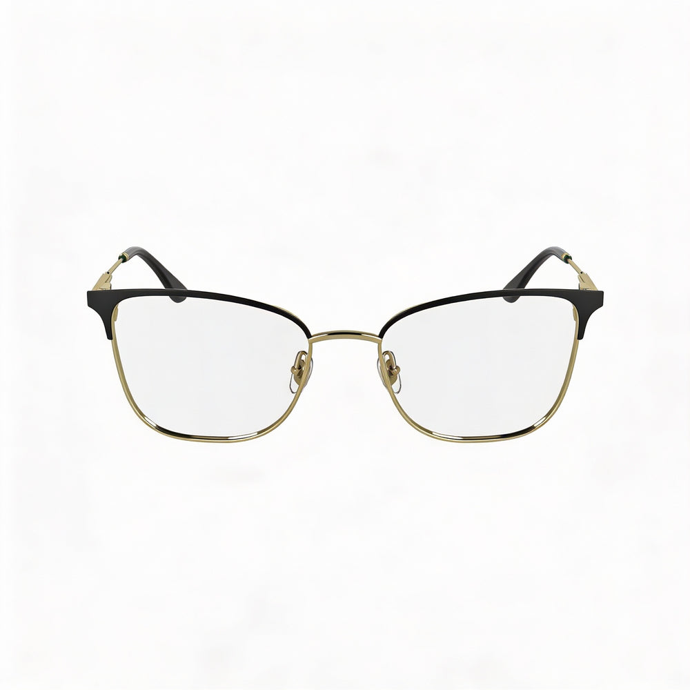 Lacoste Model L2303 Unisex Eyewear, Black/Gold Metal Frame, Lenses, 53mm Lens Width