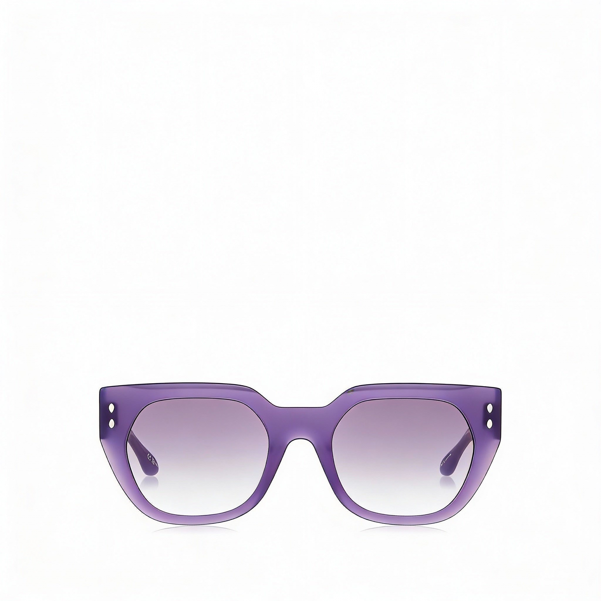 Isabel Marant Trendy Acetate Women's Lilac Grey Dark Grey Shaded 53mm Sunglasses, Photo 2