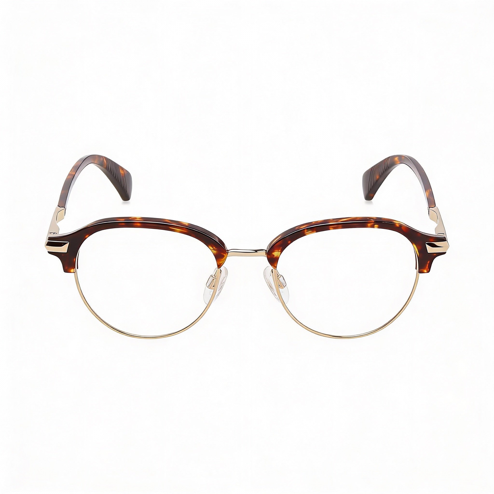 rag & bone Modern Men's Eyewear featuring Alloy Steel Frames in Havana and Havana Polycarbonate Lenses 48mm, Photo 2