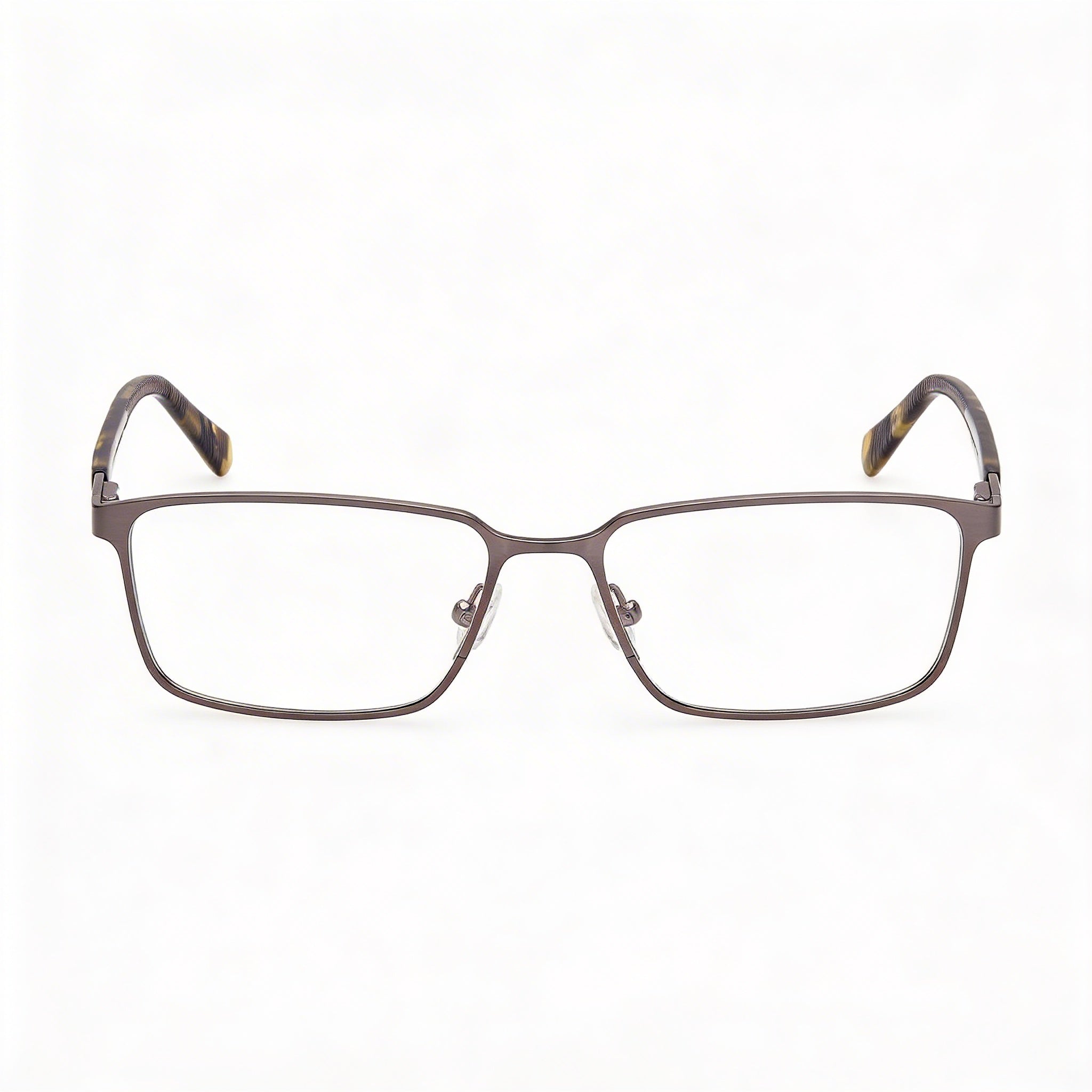 GUESS Gu50244 Men's Metal Optical Frames, Satin Gunmetal, 57mm Lens, 16mm Bridge, 145mm Temple, Photo 2