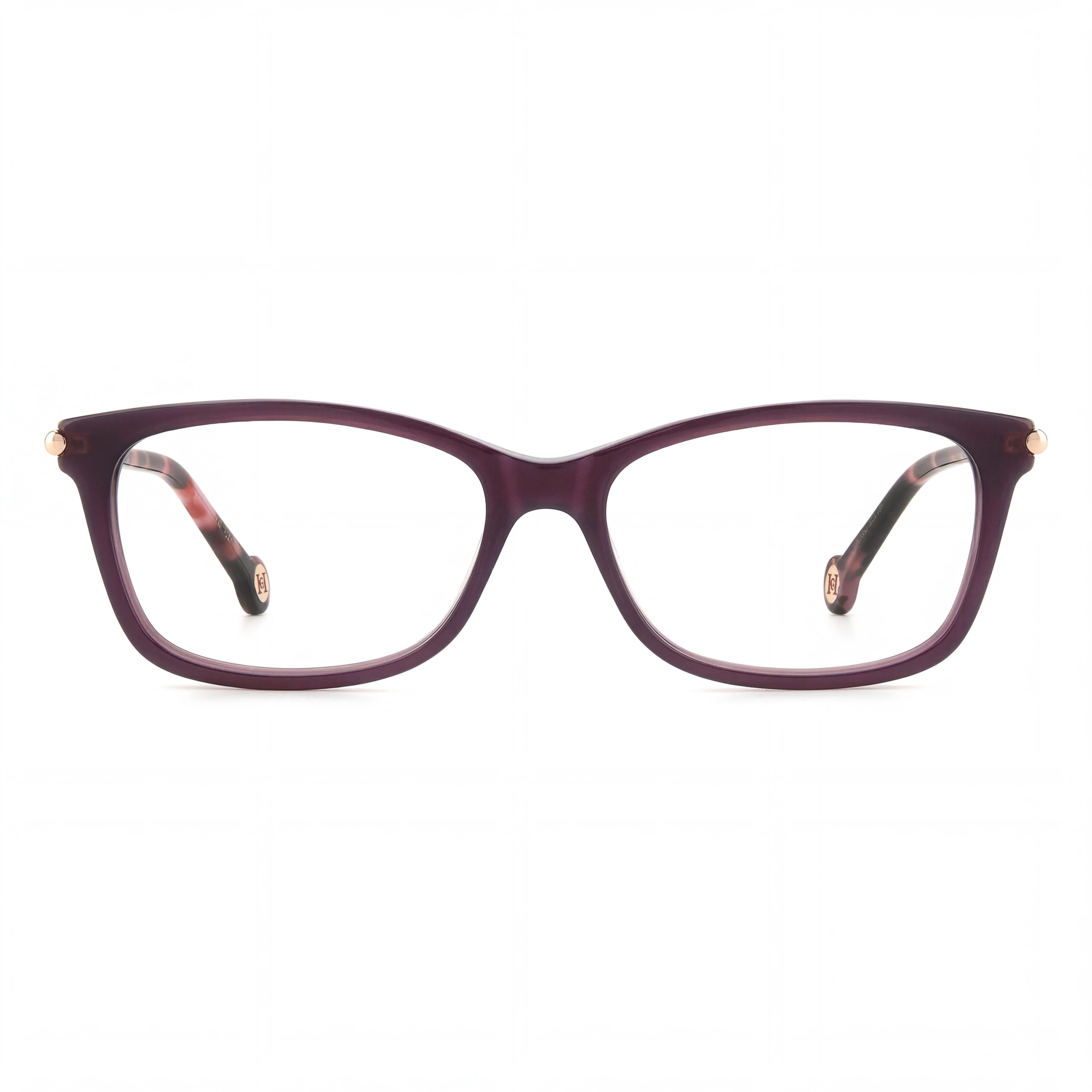 Carolina Herrera HER 0198 Women's Classic Style Violet Havana Plastic Frame Non-Polarized Eyewear 53mm, Photo 2