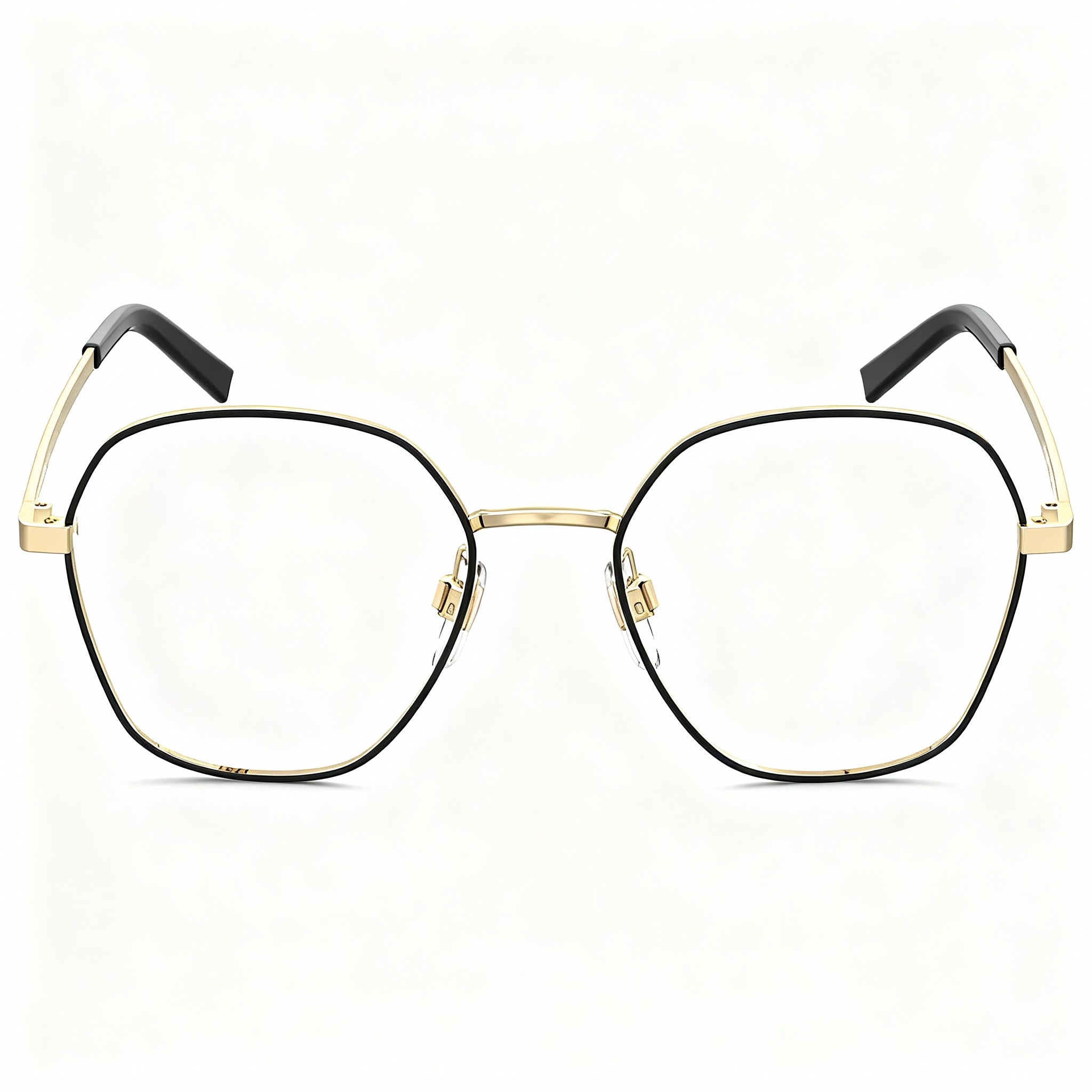 Marc Jacobs Marc 476/G/N Women's Metal Optical Frames in Black Gold, 54mm Lens, 18mm Bridge